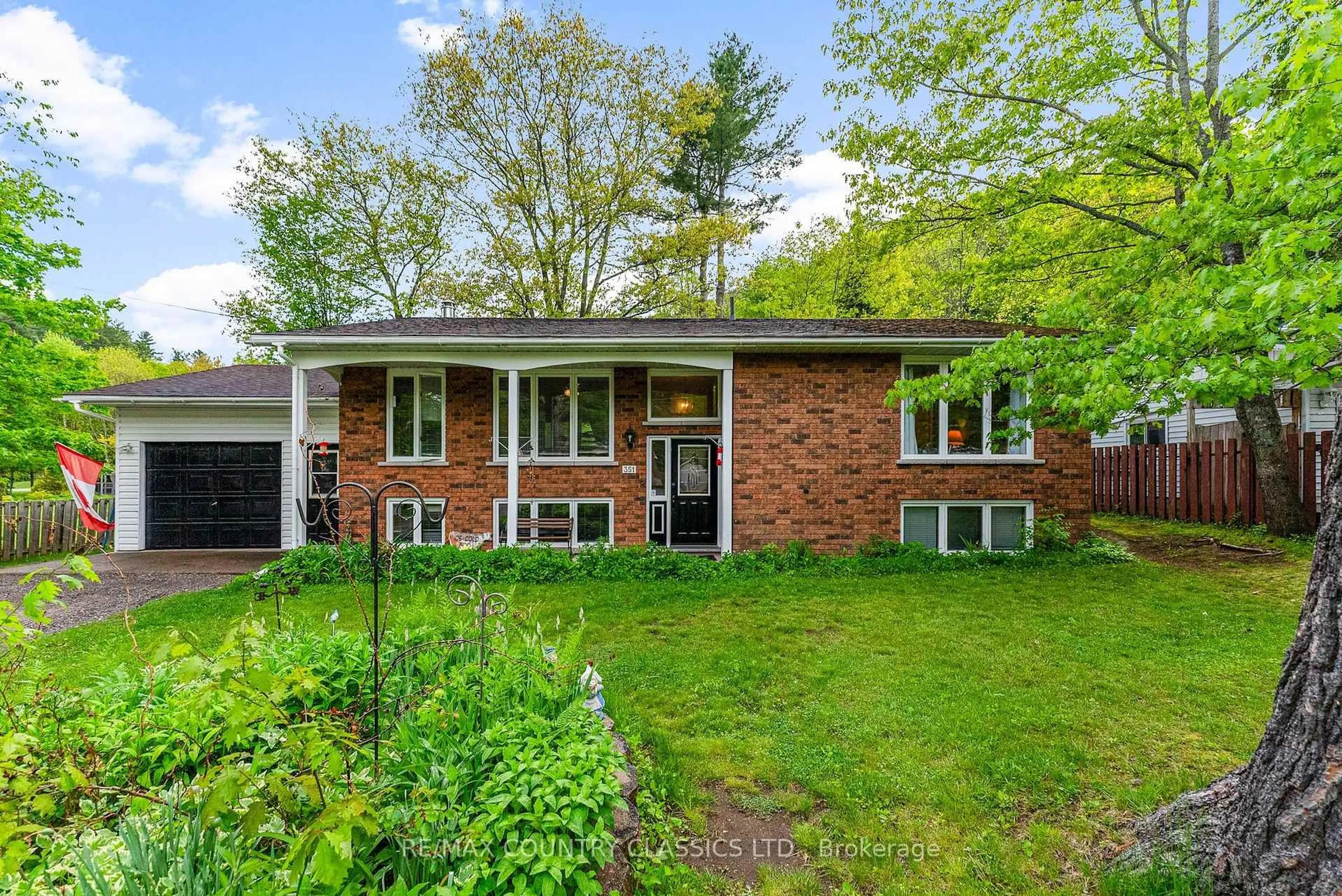 Home with brick exterior material, street for 351 Chemaushgon Rd, Bancroft Ontario K0L 1C0