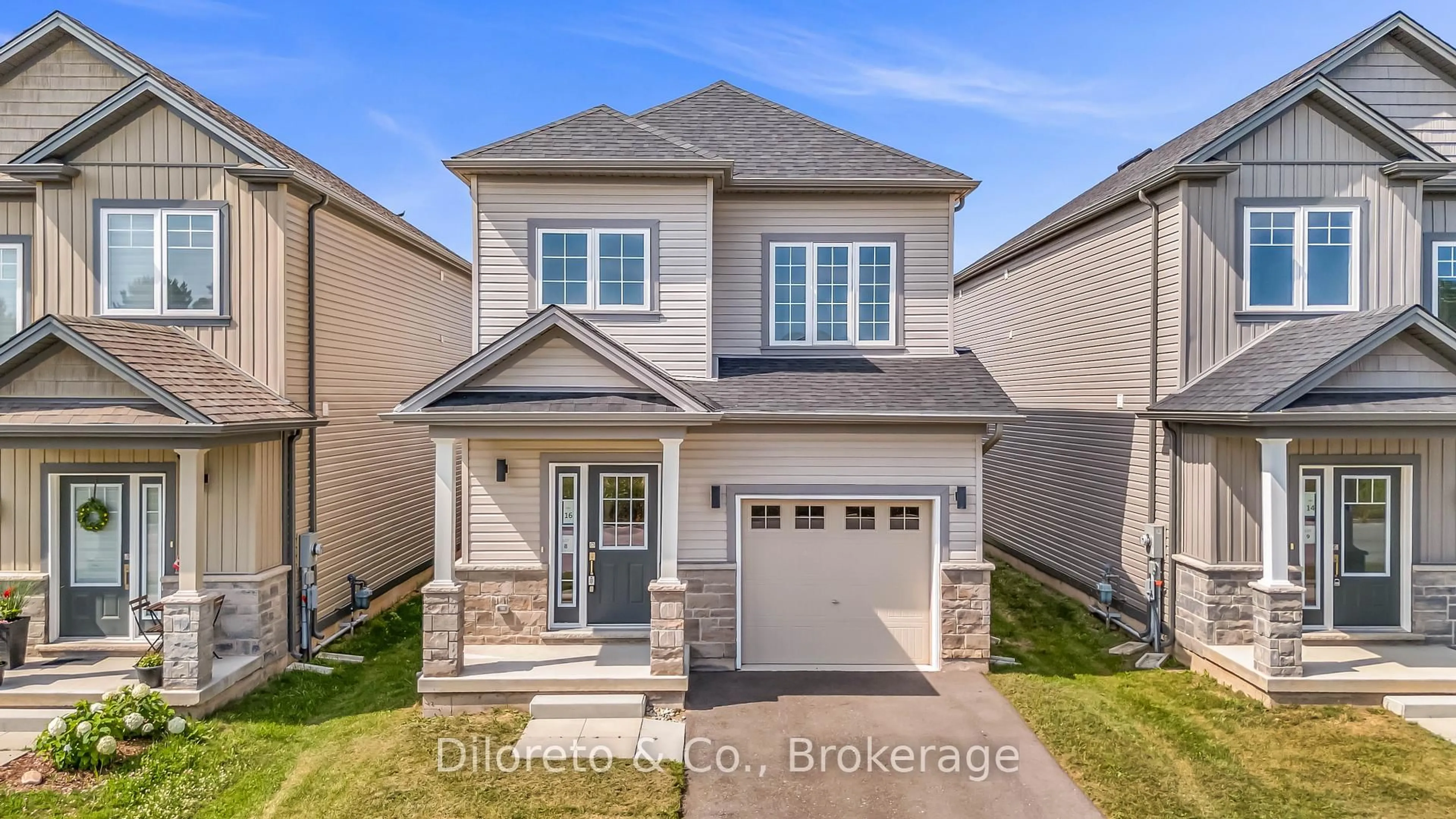 Home with brick exterior material, street for 16 Bromley Dr, St. Catharines Ontario L2M 0C9