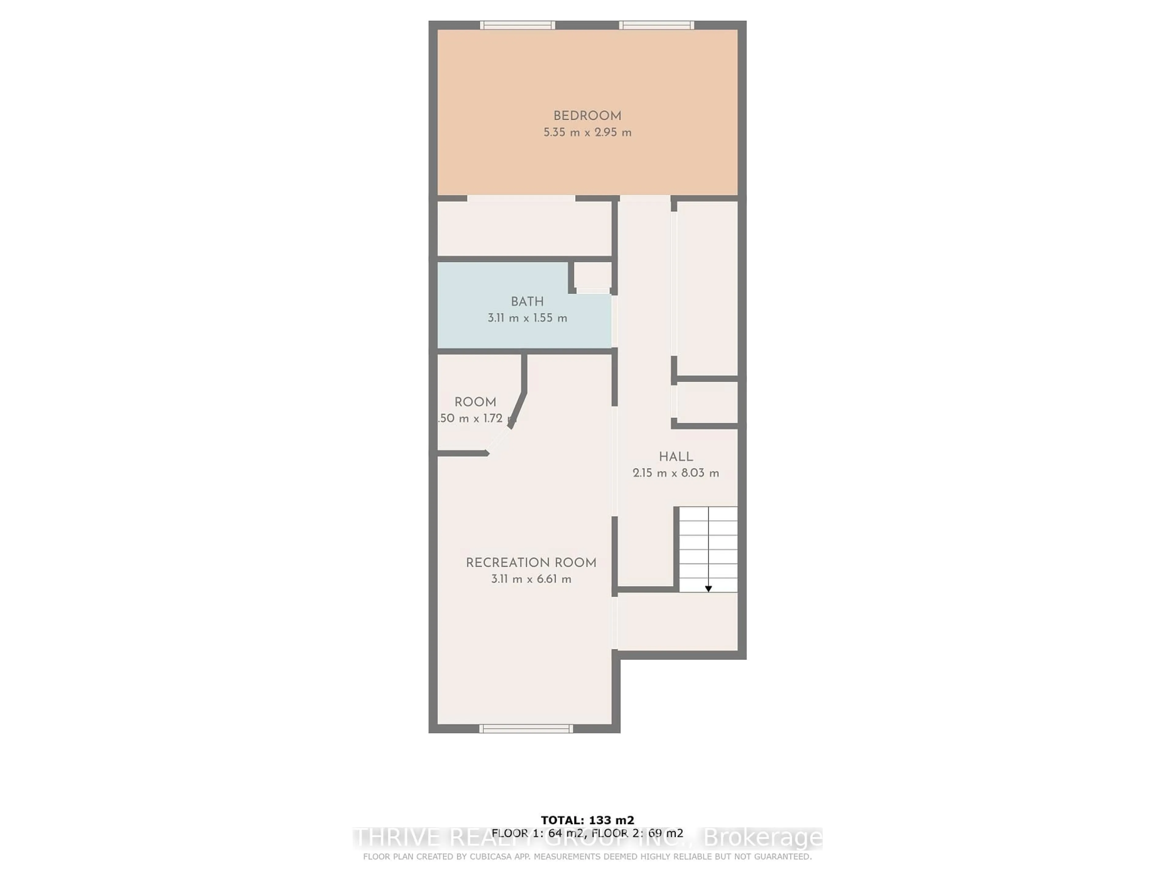 Floor plan for 170 Olympic Cres, London North Ontario N6G 3P7