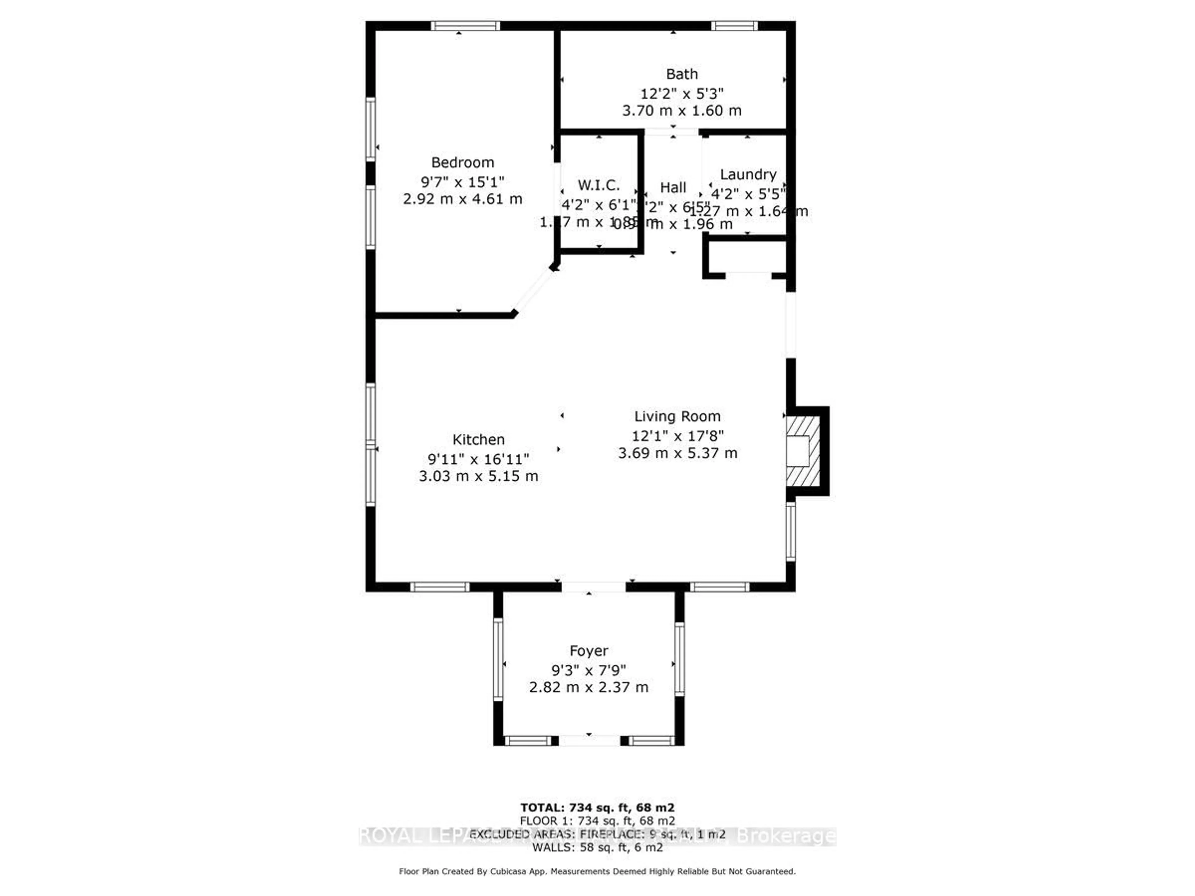 Floor plan for 2237 County Rd 3, Prince Edward County Ontario K0K 1L0