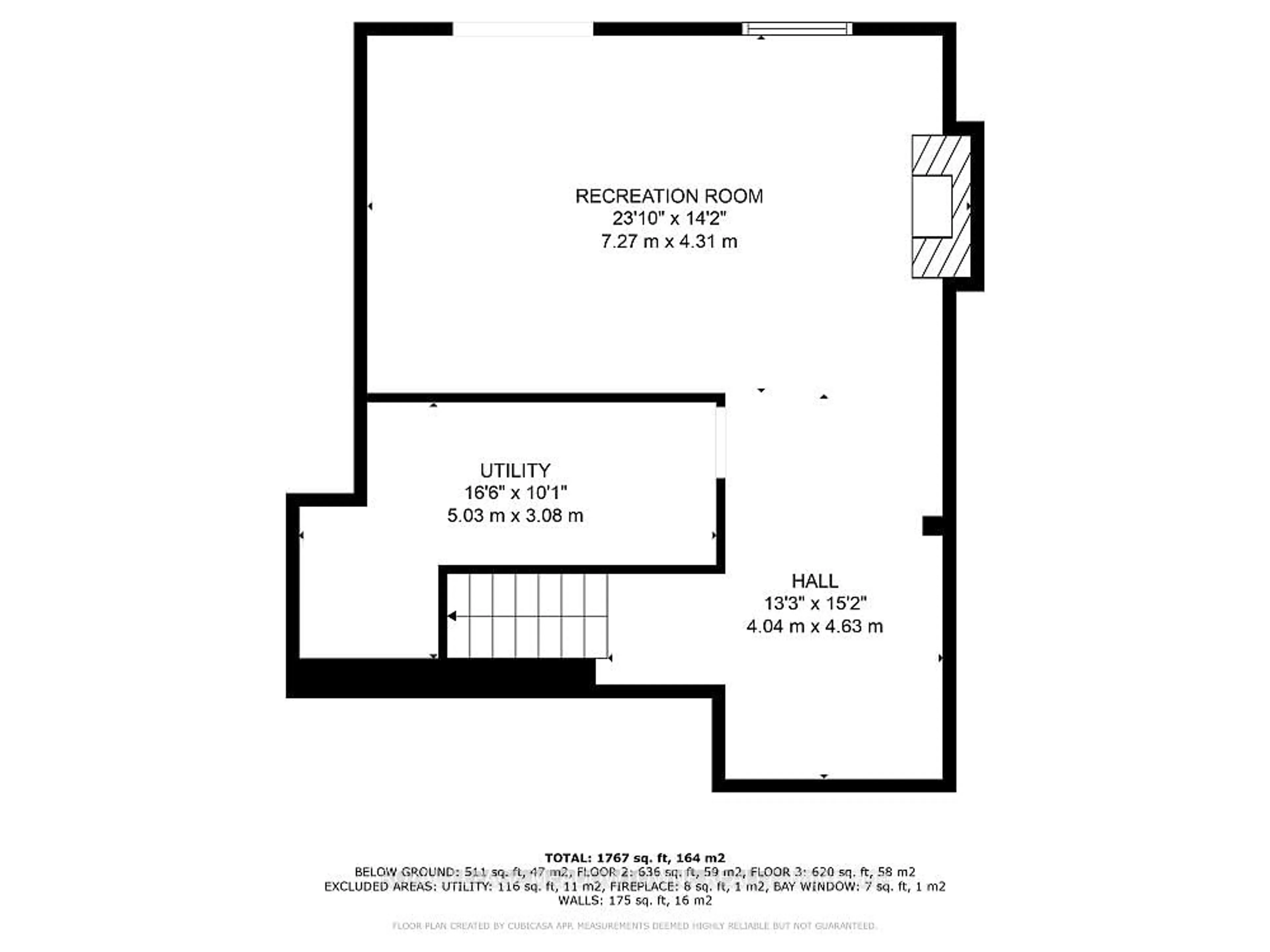 Floor plan for 3 Lyton Cres, Hamilton Ontario L8J 2C8