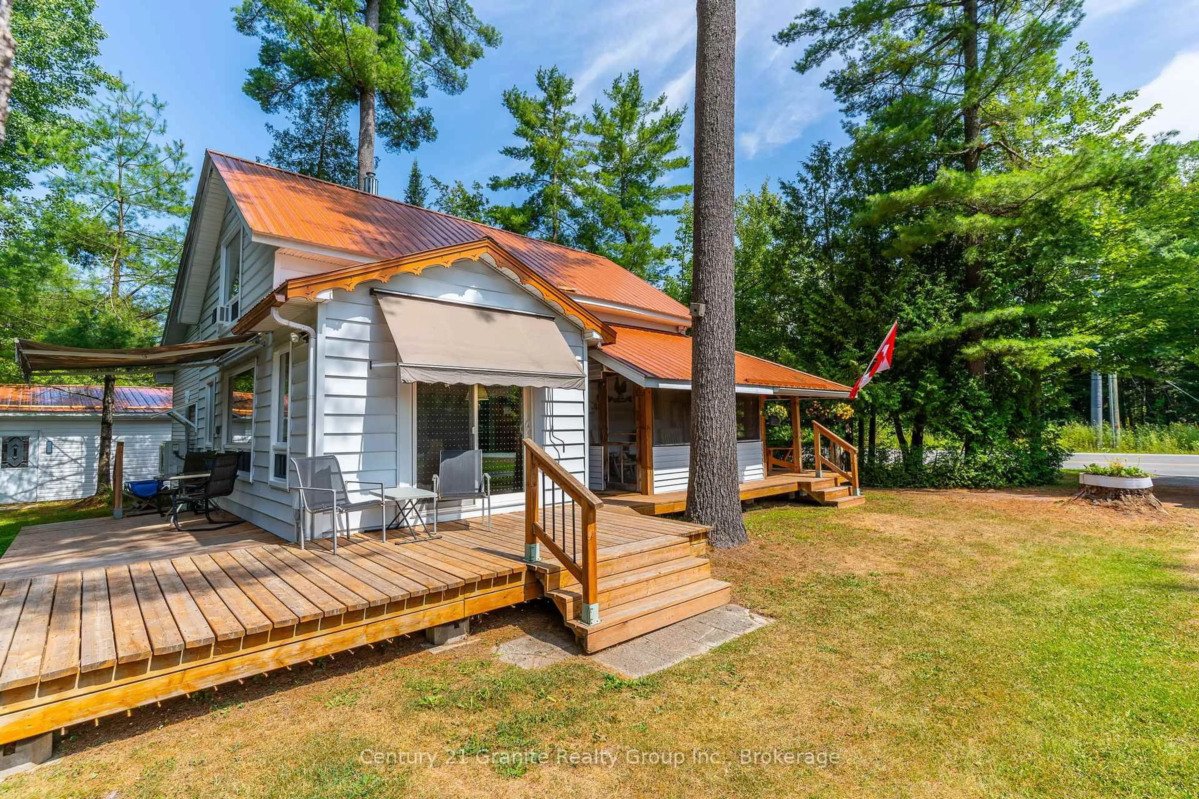 Patio, water/lake/river/ocean view for 7575 Highway 35, Kawartha Lakes Ontario K0M 2L0