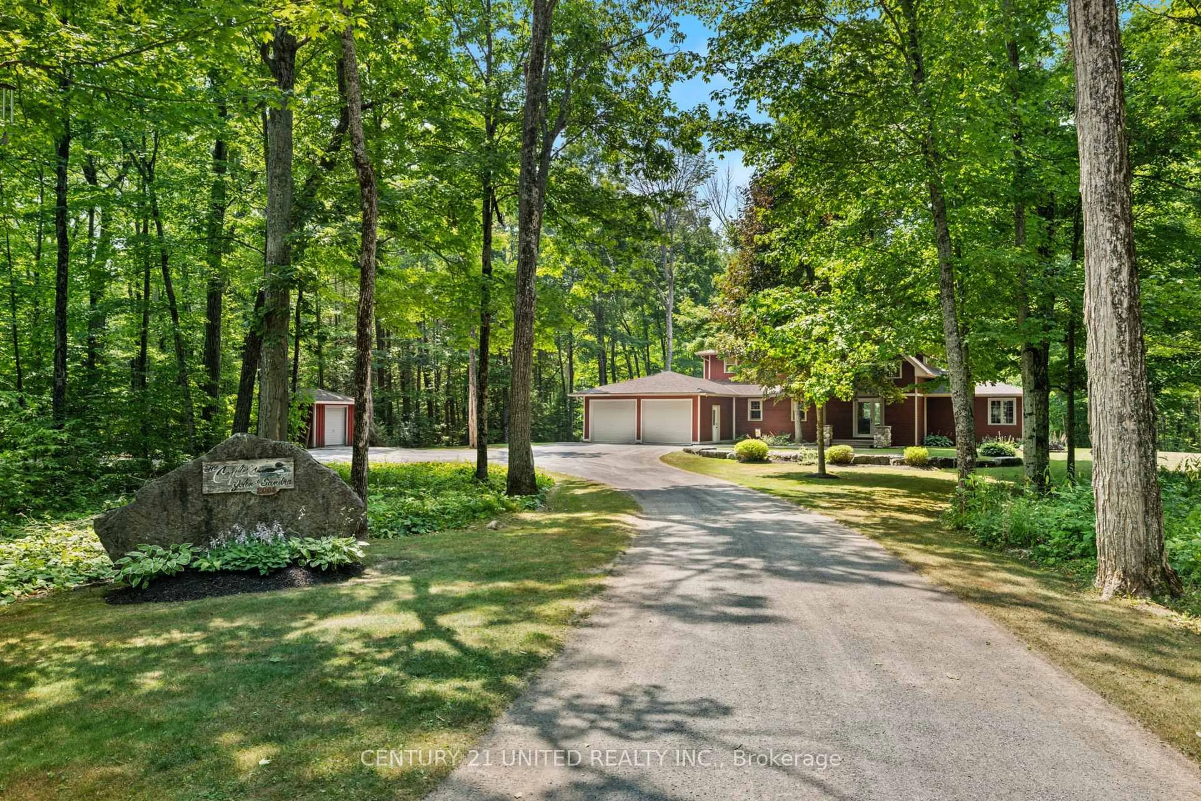 A pic from outside/outdoor area/front of a property/back of a property/a pic from drone, unknown for 2068 Camp Line Rd, Douro-Dummer Ontario K0L 2H0