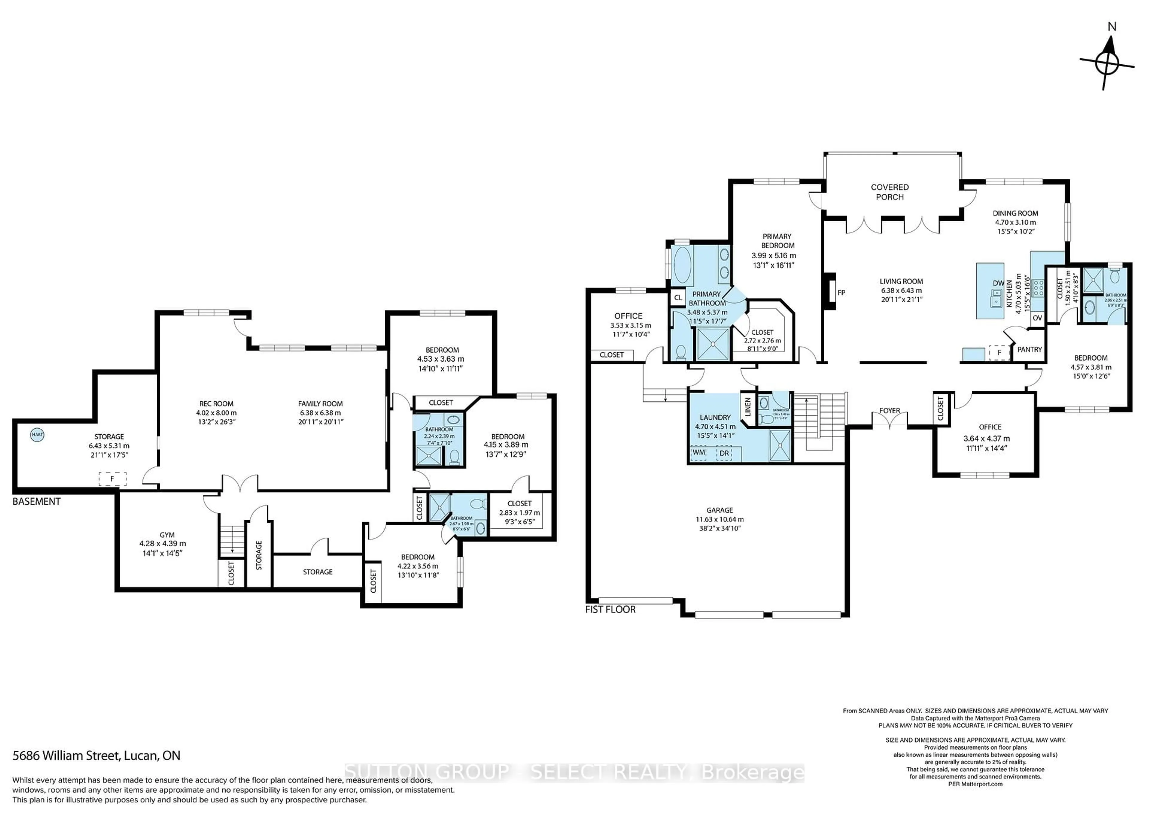 Floor plan for 5686 William St, Lucan Biddulph Ontario N0M 2J0