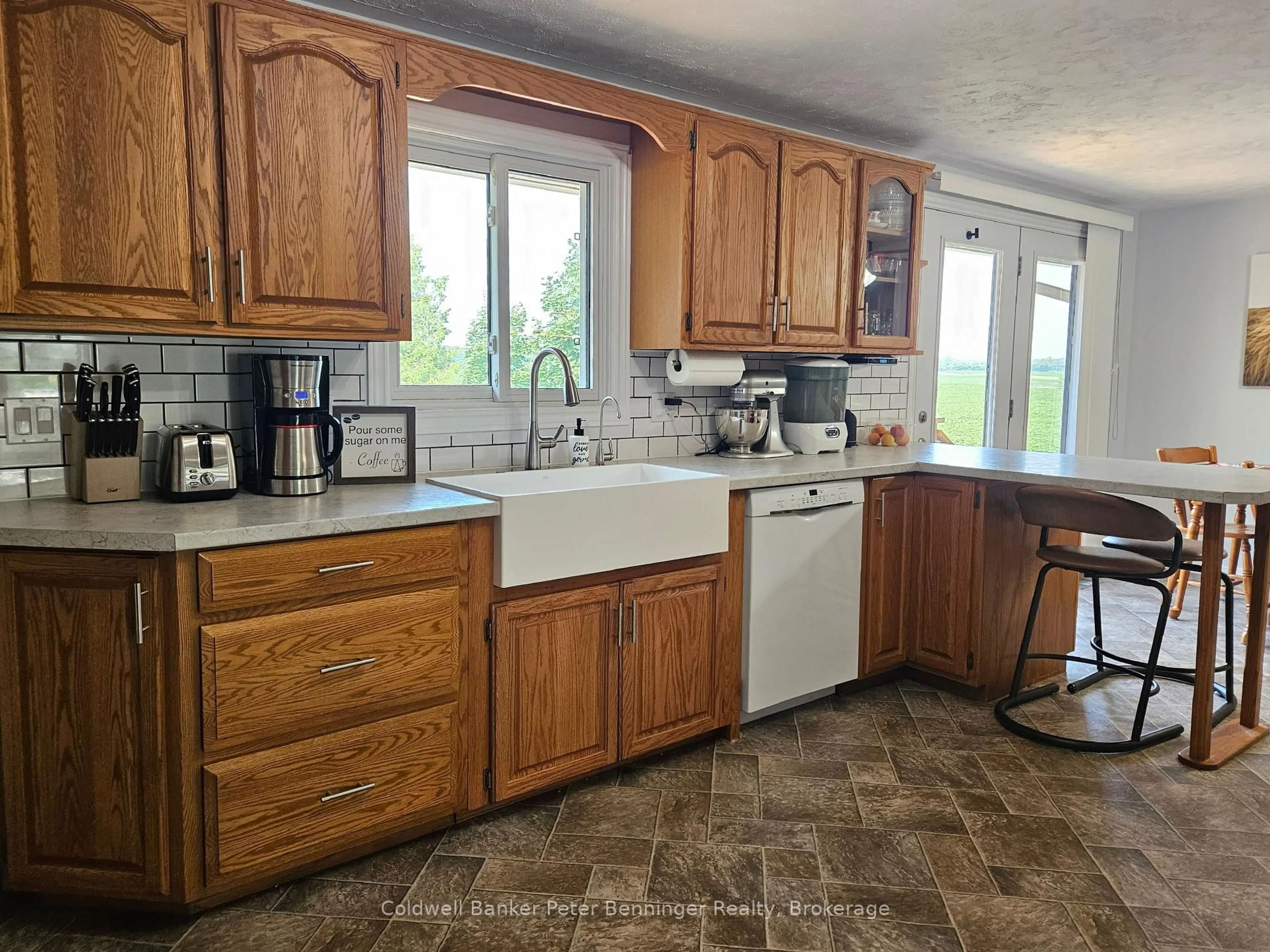 Standard kitchen, ceramic/tile floor for 302 Concession 2 Ndr, Brockton Ontario N0G 2V0