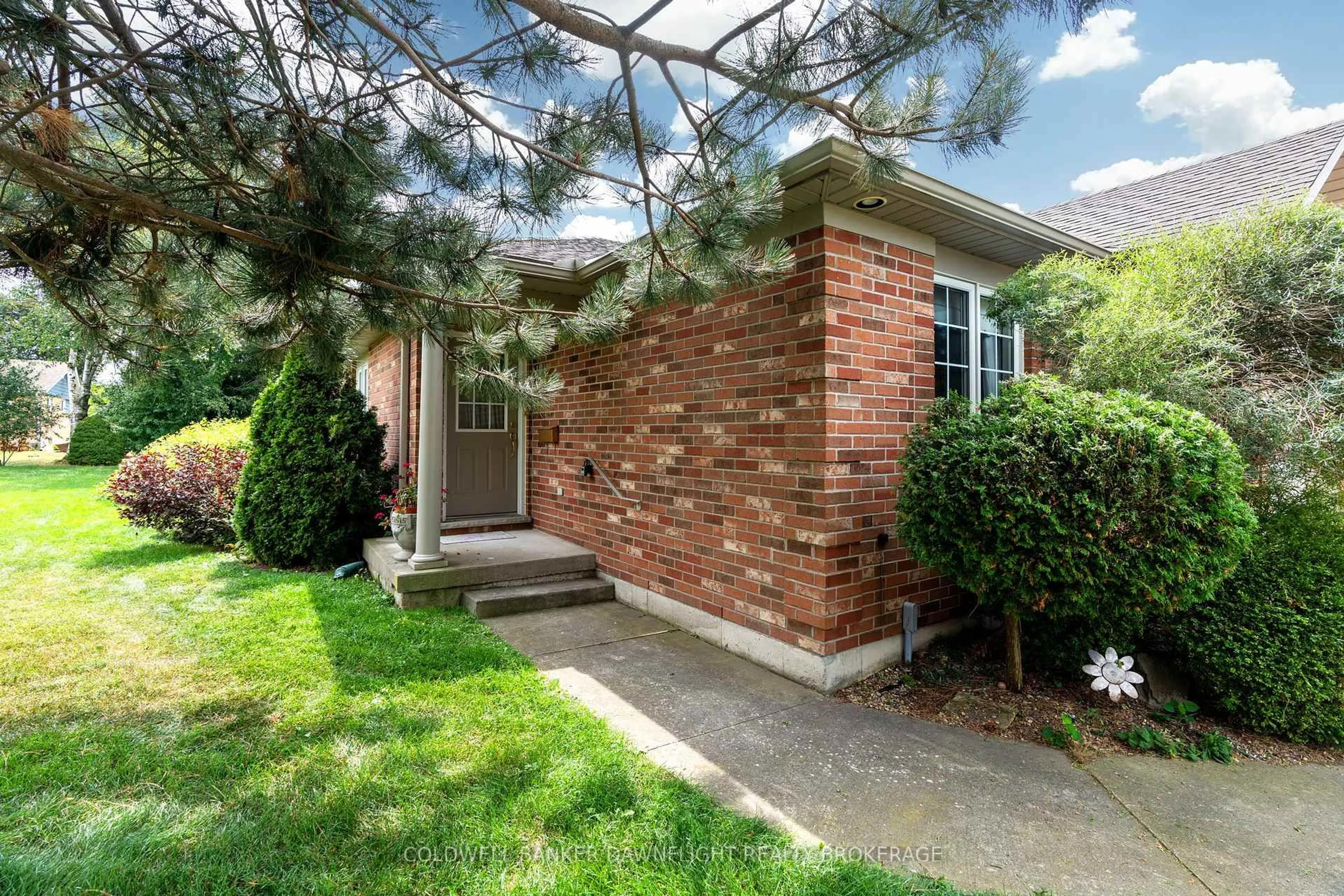Home with brick exterior material, street for 25 Shadow Lane, South Huron Ontario N0M 1S1