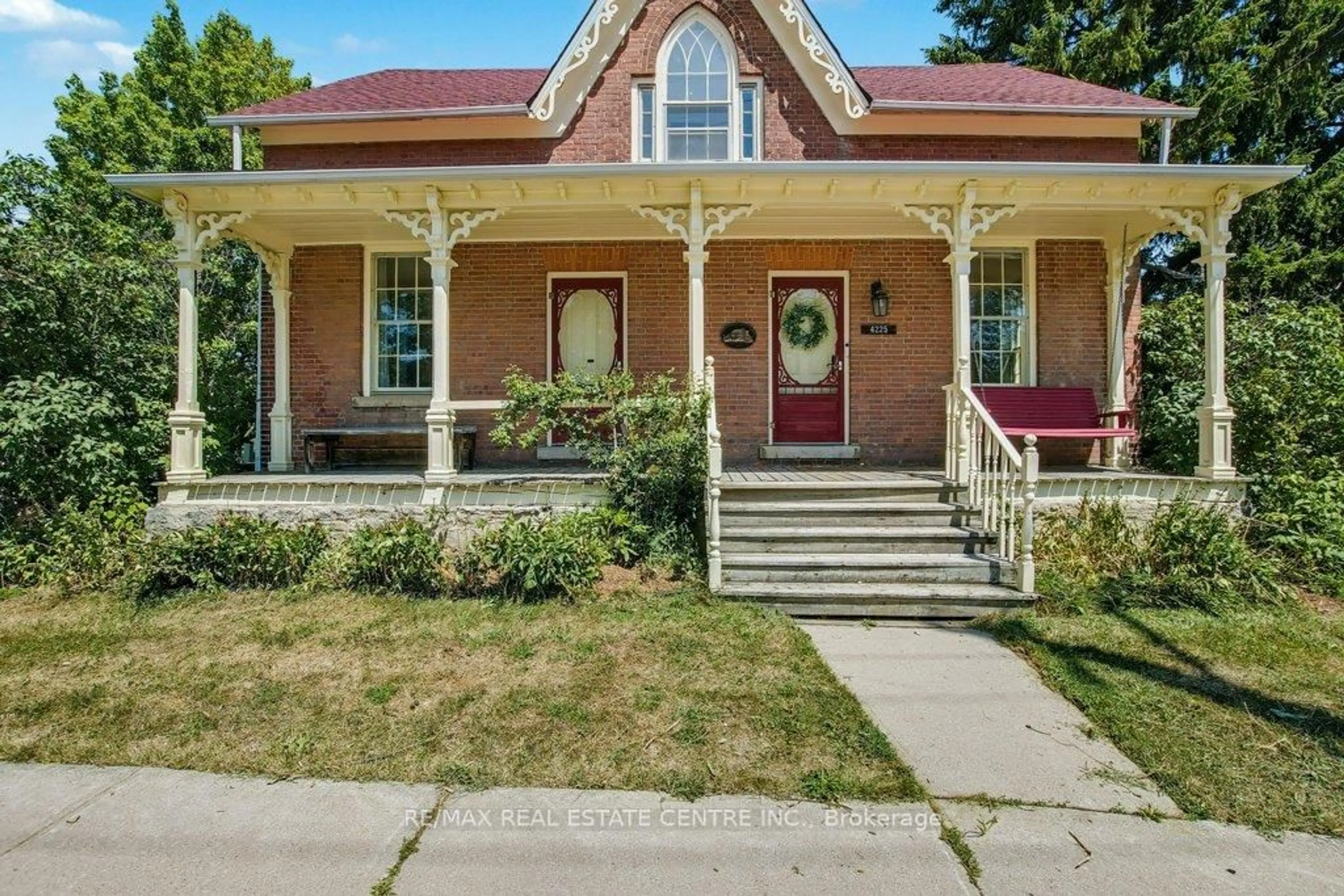 Home with brick exterior material, street for 4225 Fly Rd, Lincoln Ontario L0R 1G0