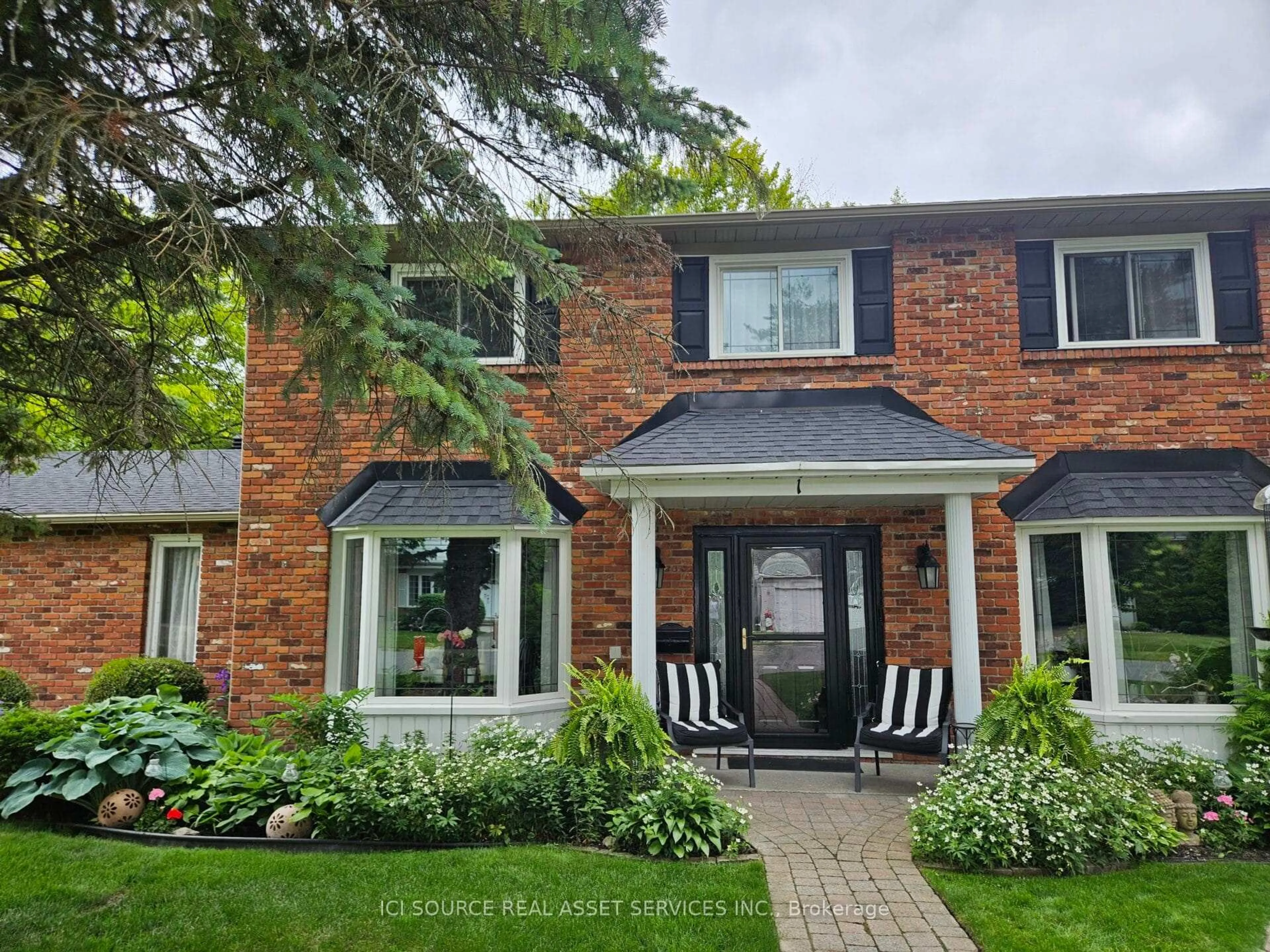 Home with brick exterior material, street for 1 Erinlea Crt, Nepean Ontario K2E 7C8