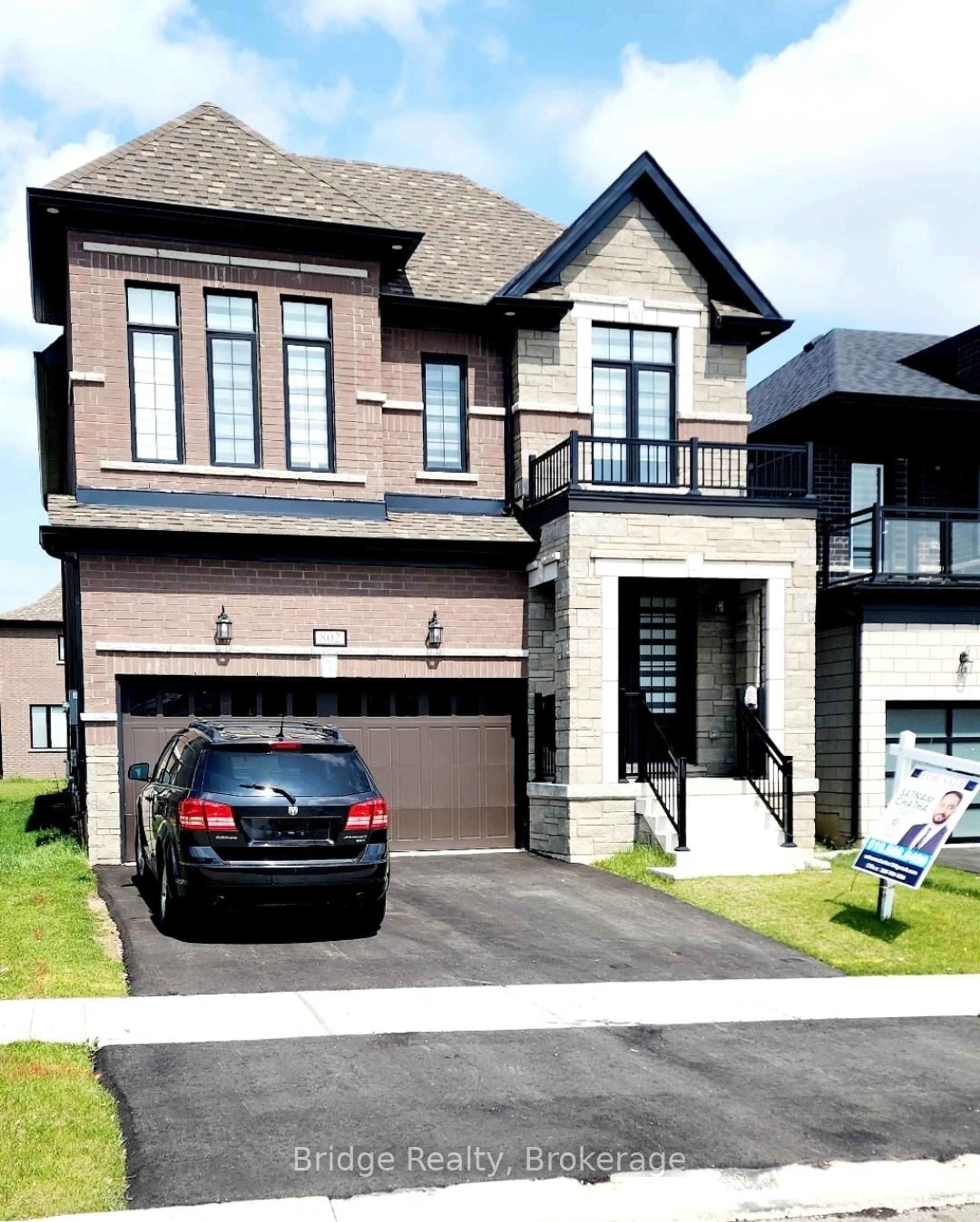 Home with brick exterior material, street for 802 Sobeski Ave, Woodstock Ontario N4S 7W2