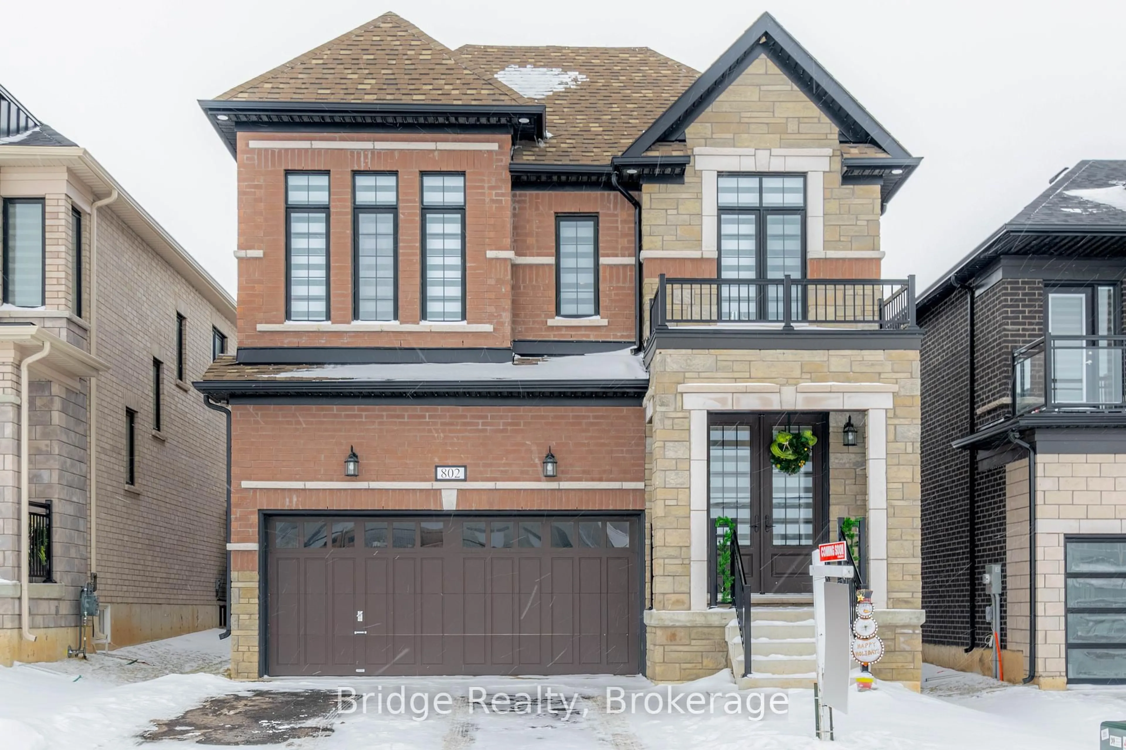 Home with brick exterior material, street for 802 Sobeski Ave, Woodstock Ontario N4S 7W2