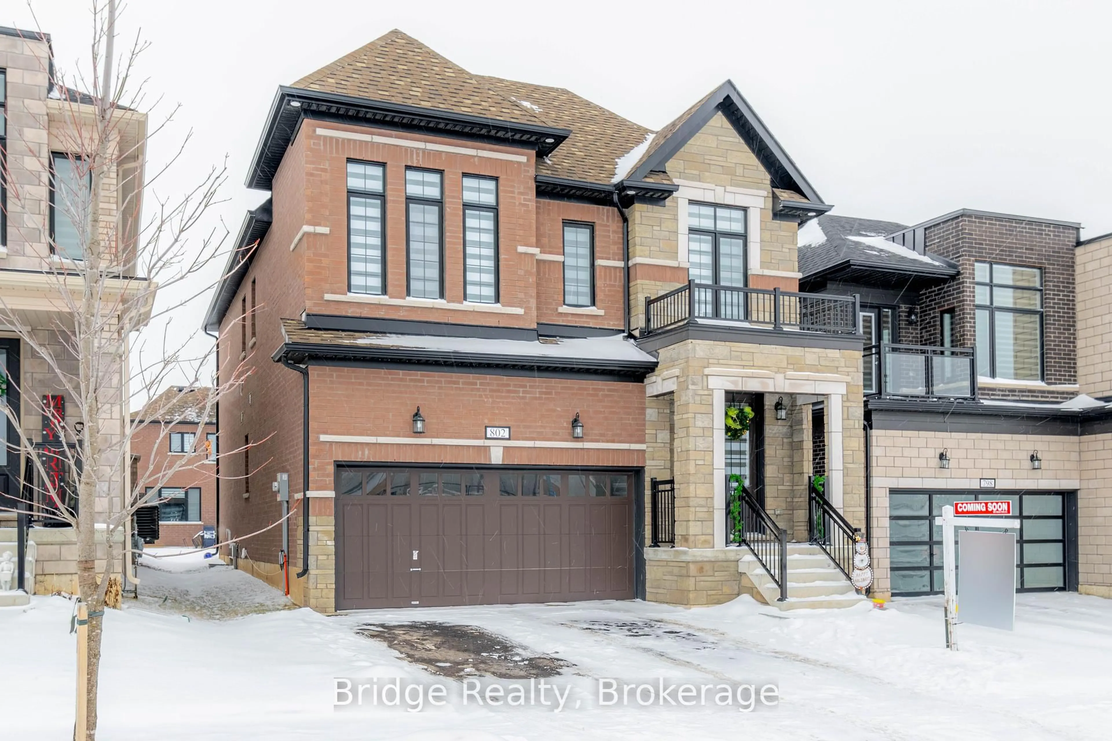 Home with brick exterior material, street for 802 Sobeski Ave, Woodstock Ontario N4S 7W2