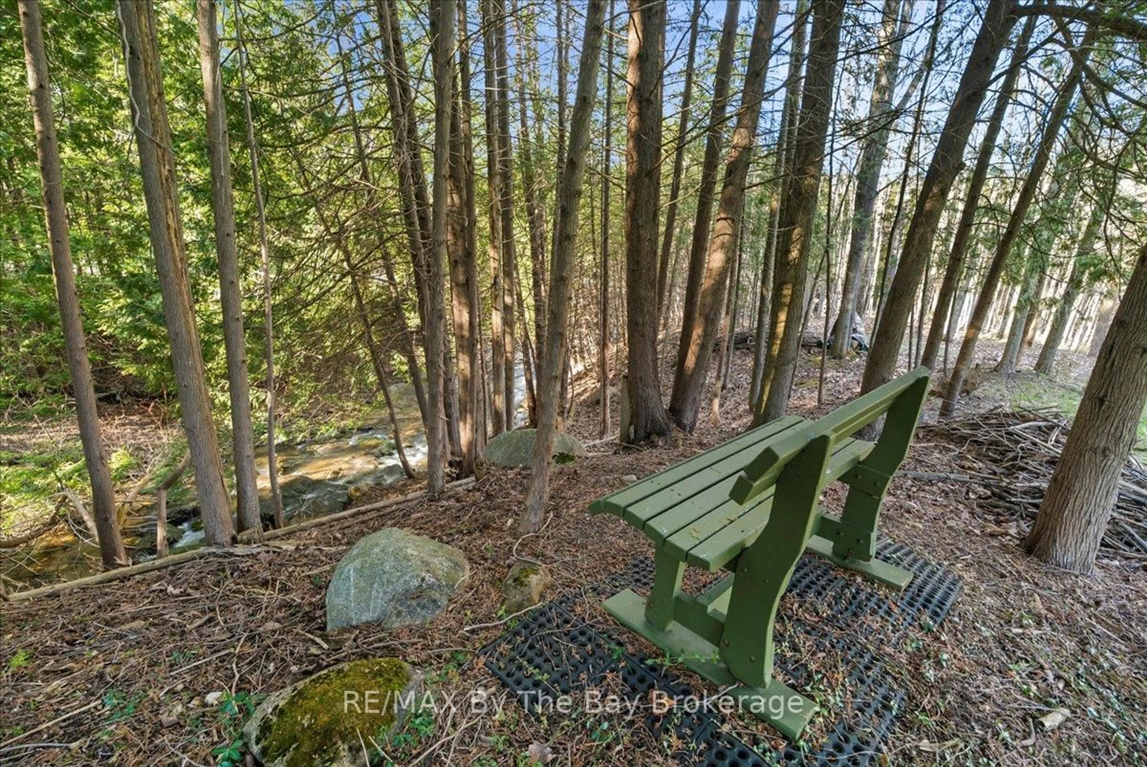 Patio, forest/trees view for 177 Talisman Mountain Dr, Grey Highlands Ontario N0C 1G0