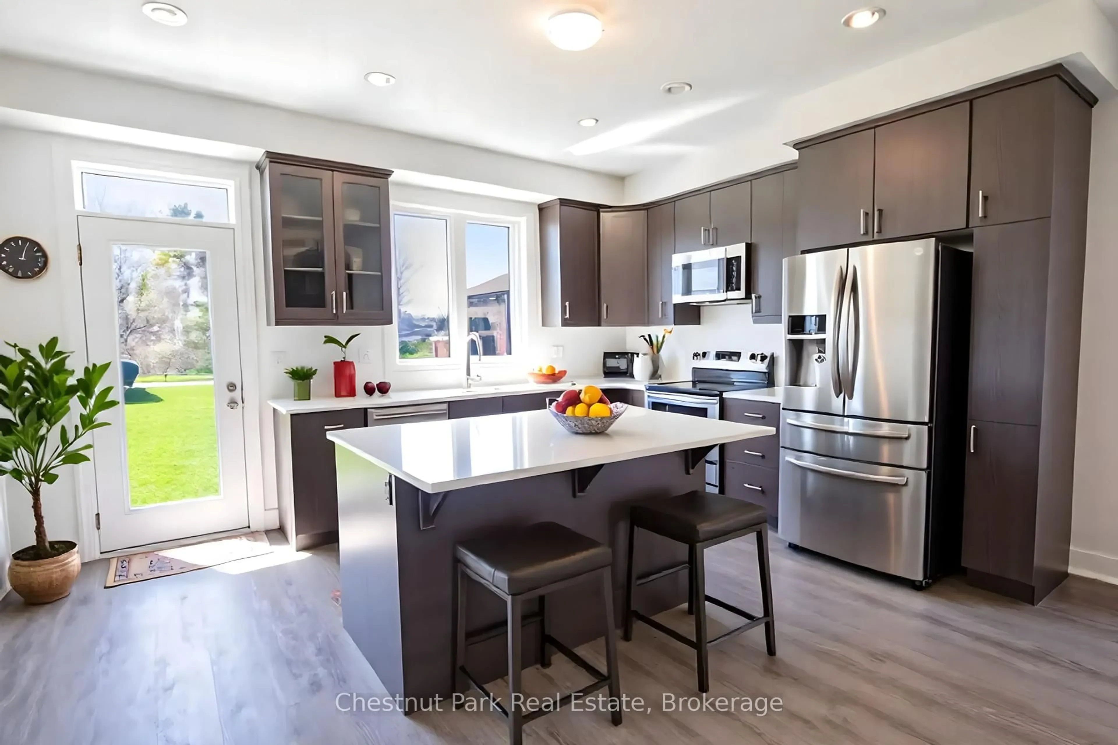 Open concept kitchen, unknown for 8 Timms Gate, Bracebridge Ontario P1L 0N4