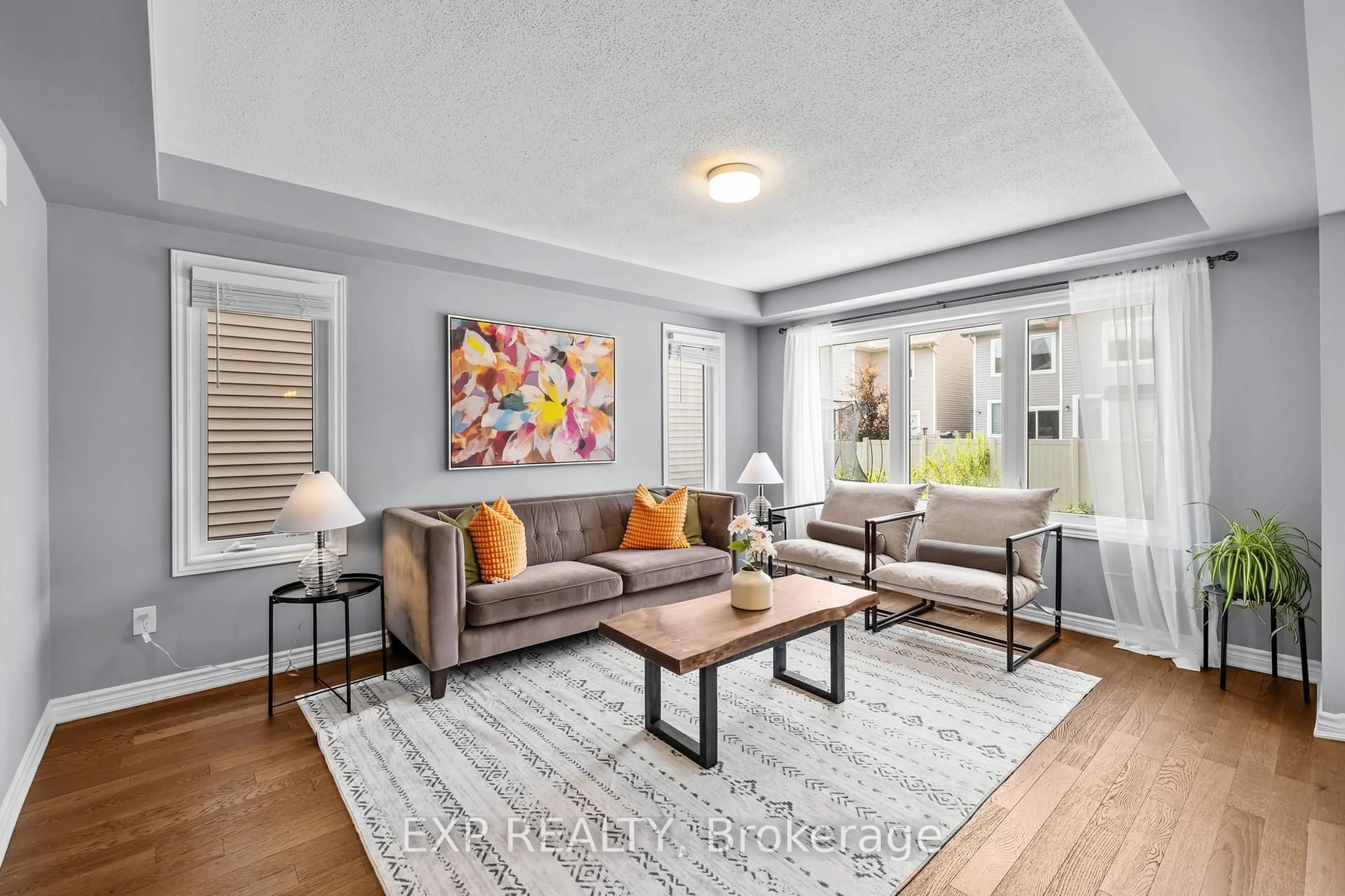 Living room with furniture, unknown for 737 Brittanic Rd, Ottawa Ontario K2V 0N7