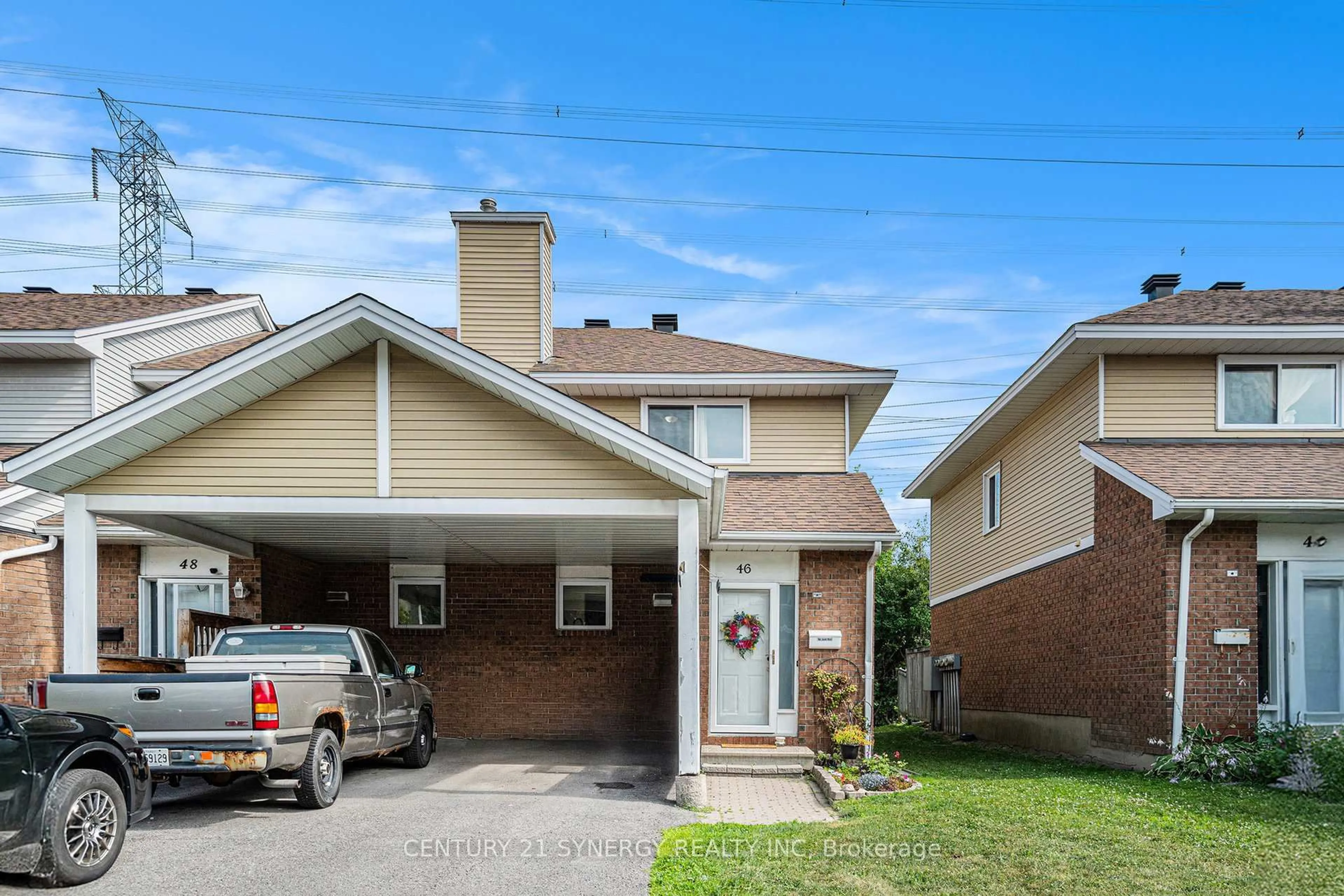 Home with brick exterior material, street for 46 Paddington Private #-, Ottawa Ontario K1V 0T2