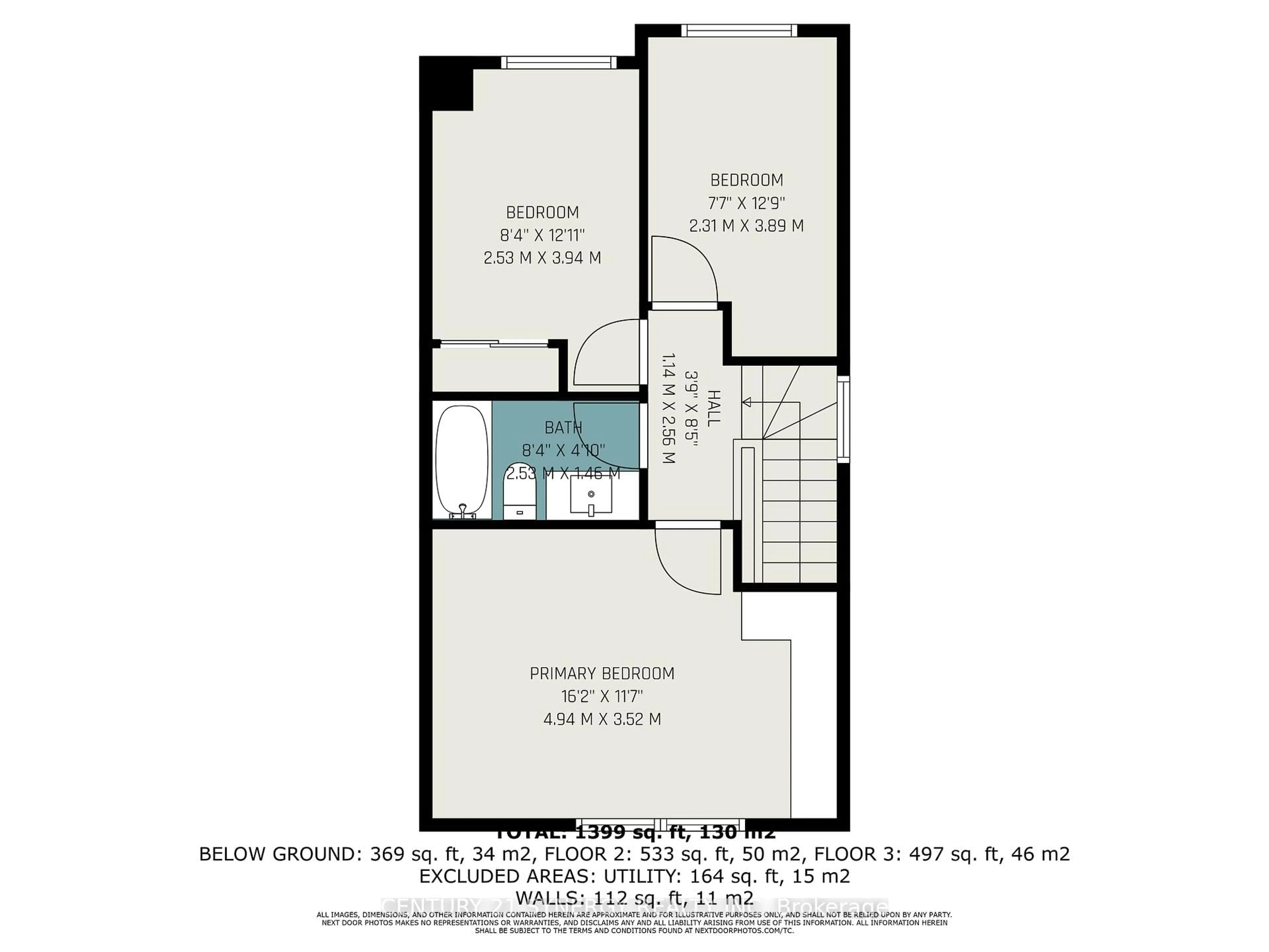 Floor plan for 46 Paddington Private #-, Ottawa Ontario K1V 0T2
