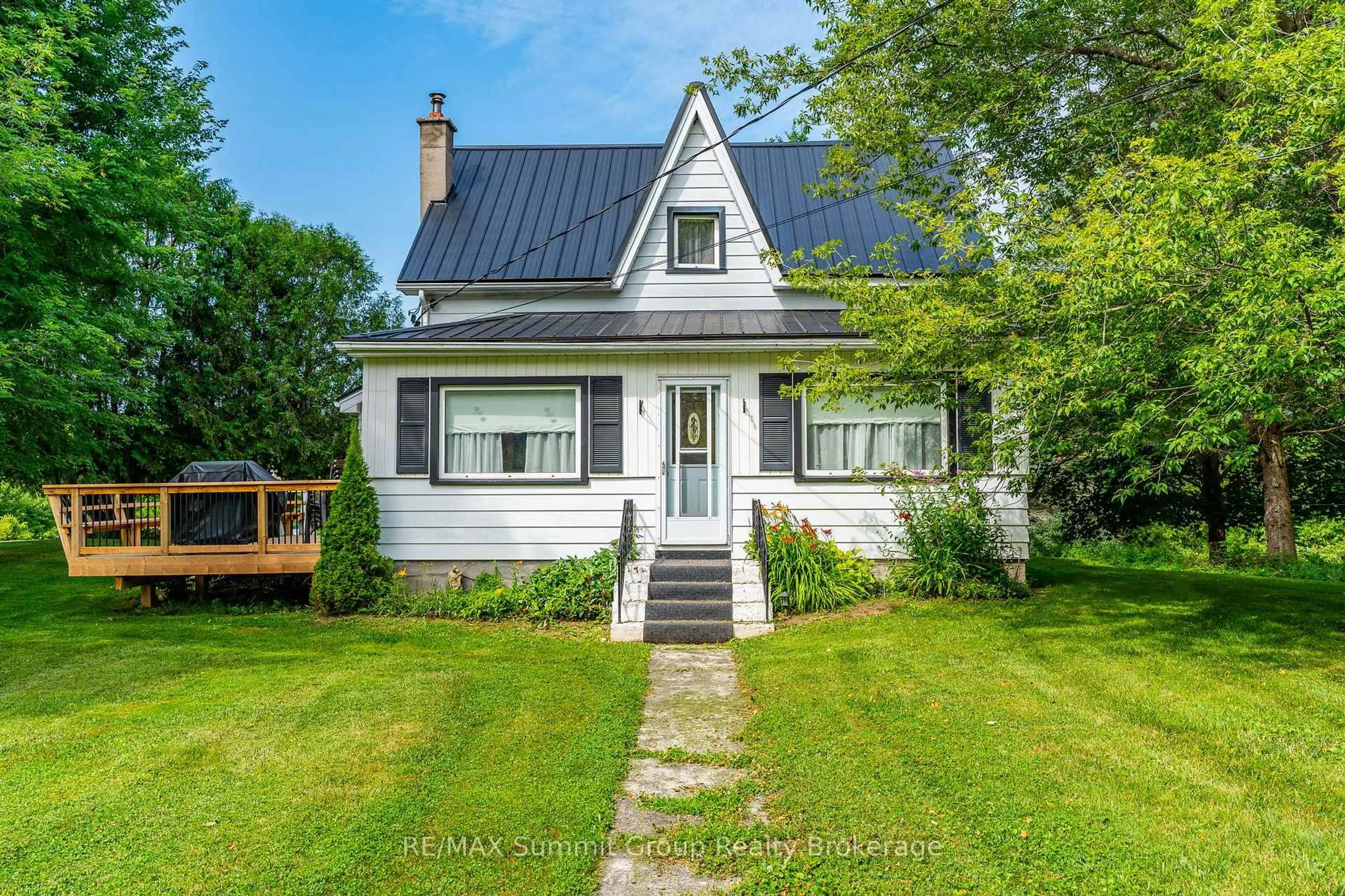 Home with vinyl exterior material, street for 235284 Grey Road 13, Grey Highlands Ontario N0C 1G0