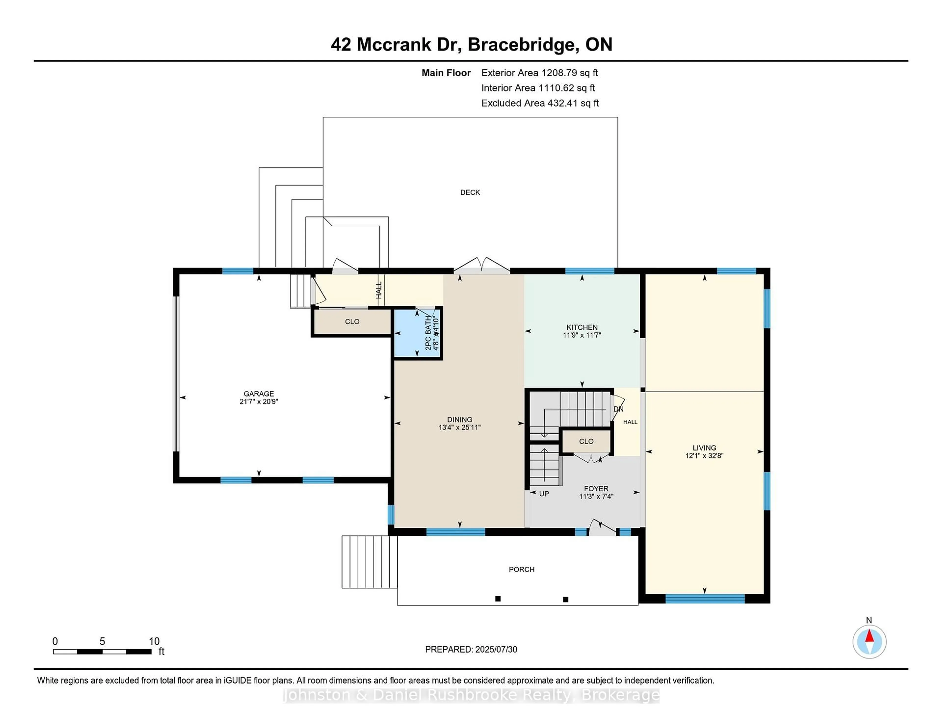 Floor plan for 42 McCrank Dr, Bracebridge Ontario P1L 1B1