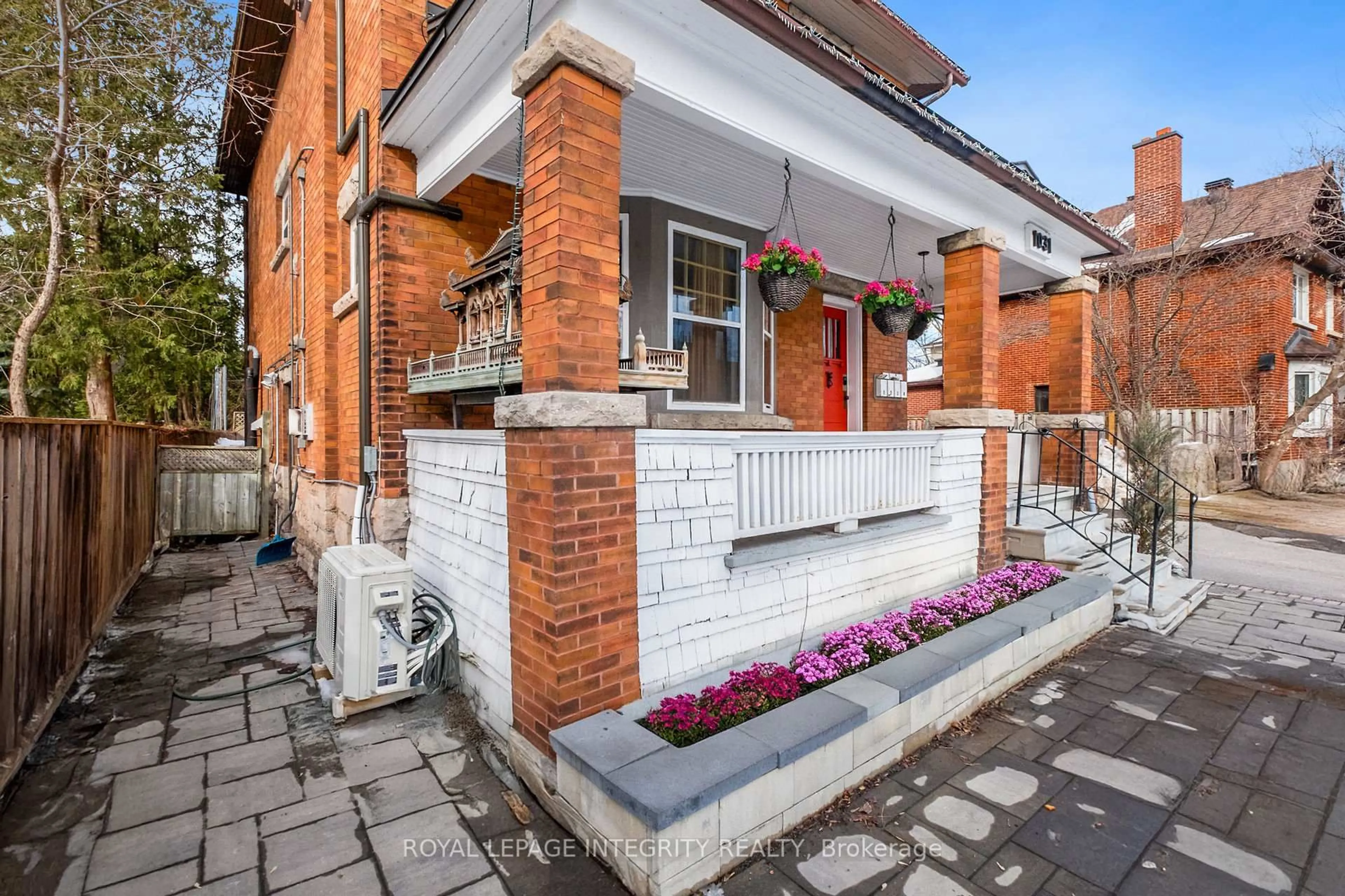 Home with brick exterior material, street for 1031 Carling Ave #1, Ottawa Ontario K1Y 4E8
