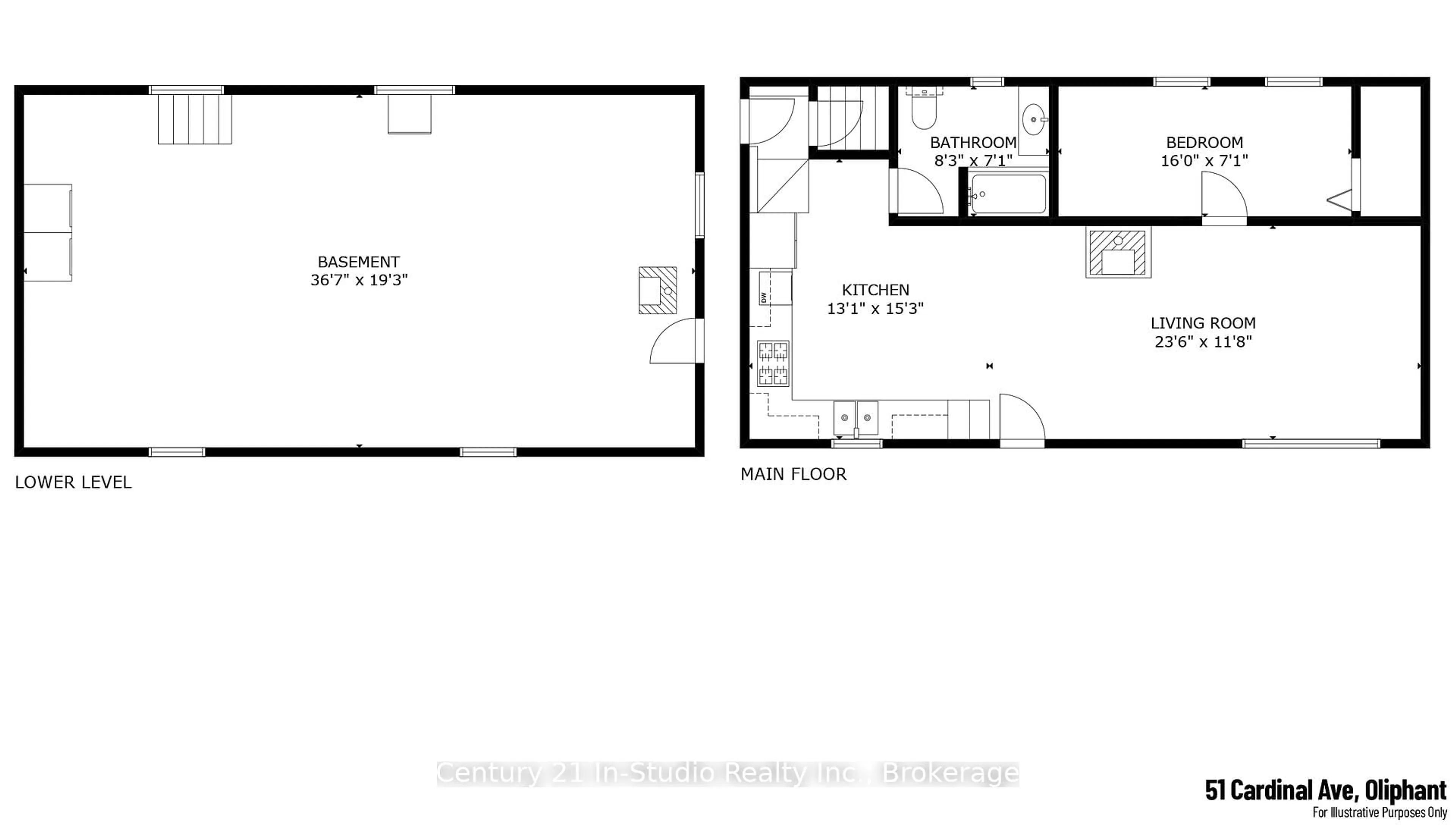 Floor plan for 51 Cardinal Ave, South Bruce Peninsula Ontario N0H 2T0