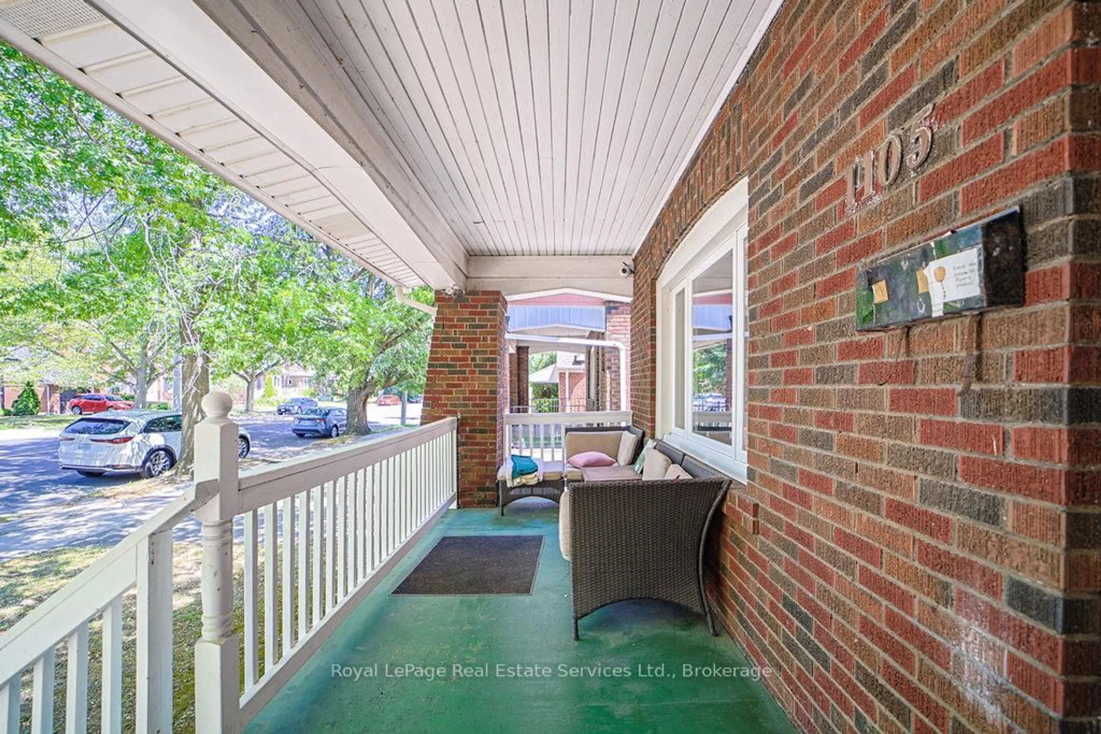 Patio, street for 1105 King St, Hamilton Ontario L8S 1L8