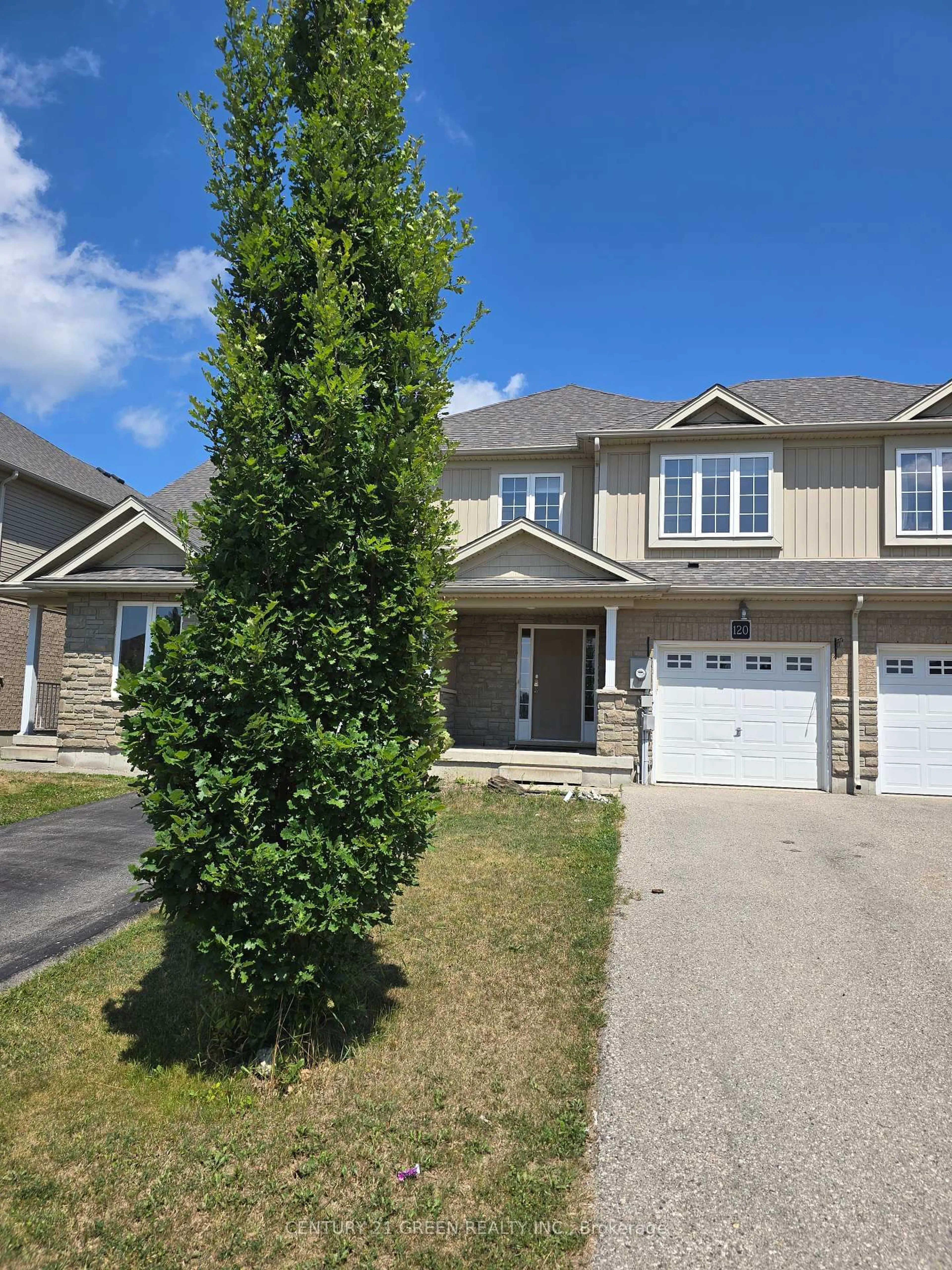 Home with vinyl exterior material, street for 120 Wedgewood Dr, Woodstock Ontario N4T 0E2