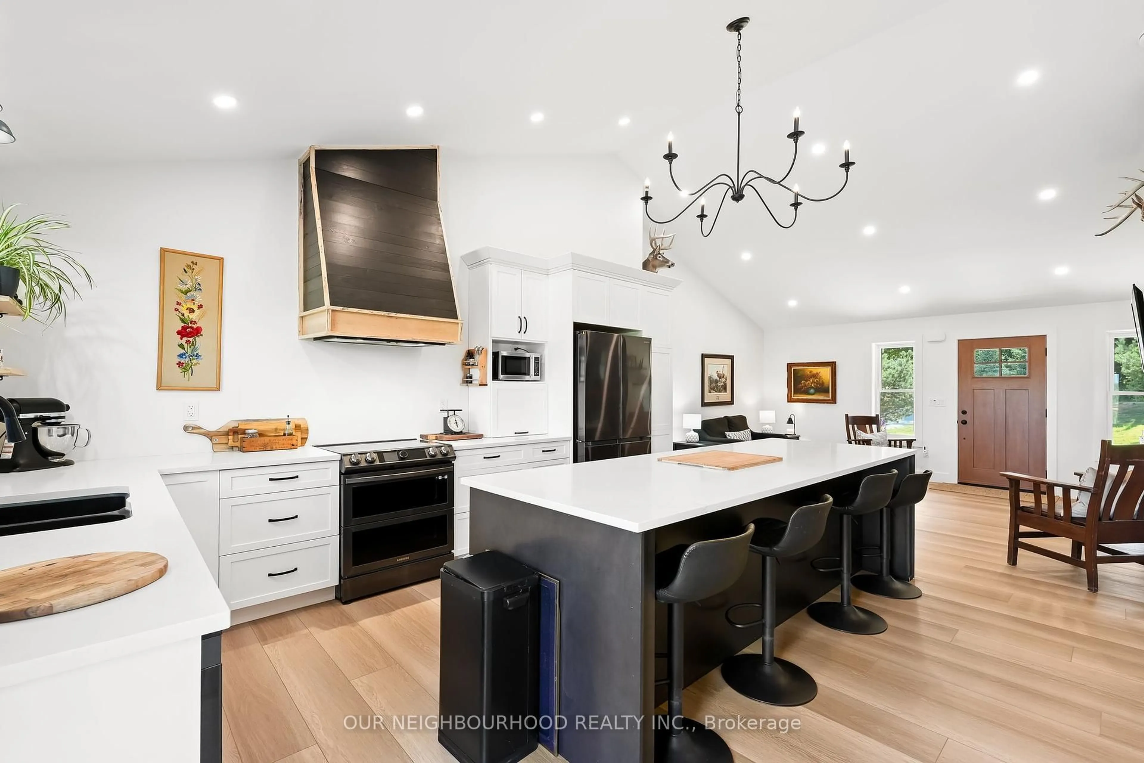 Open concept kitchen, unknown for 305 Rutherford Rd, Alnwick/Haldimand Ontario K0K 1S0