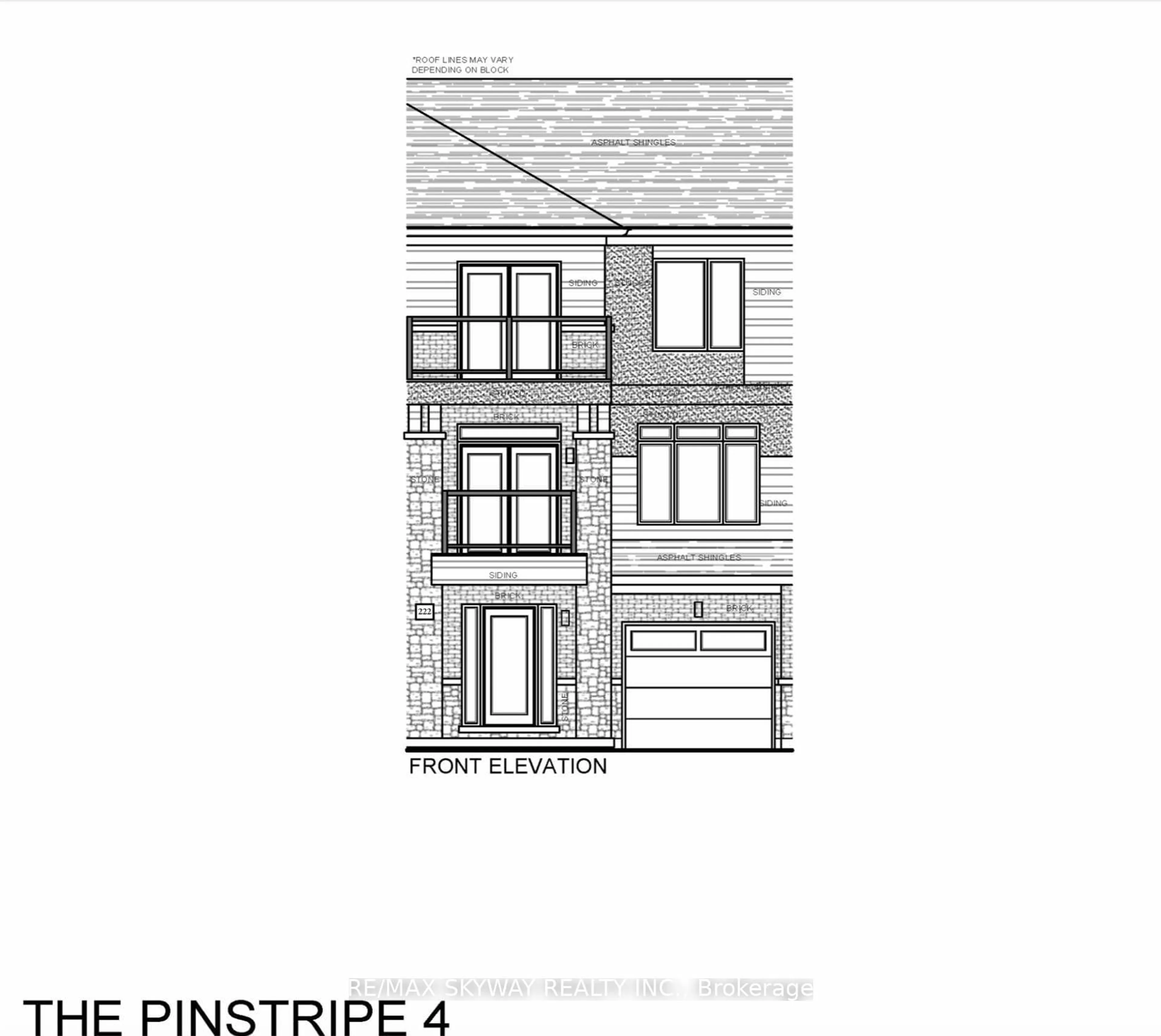 Floor plan for 313 Conklin Rd, Brantford Ontario N3T 5L5
