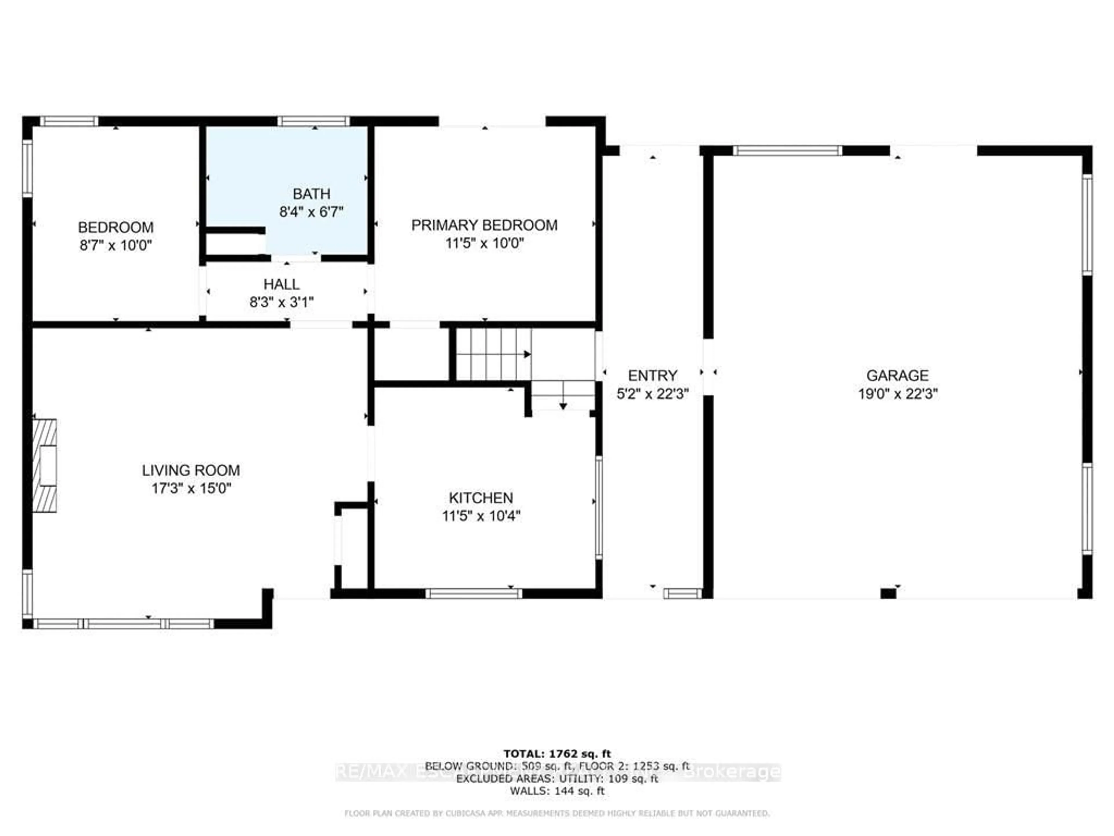 Floor plan for 10 Lincoln Ave, Grimsby Ontario L3M 1Y4