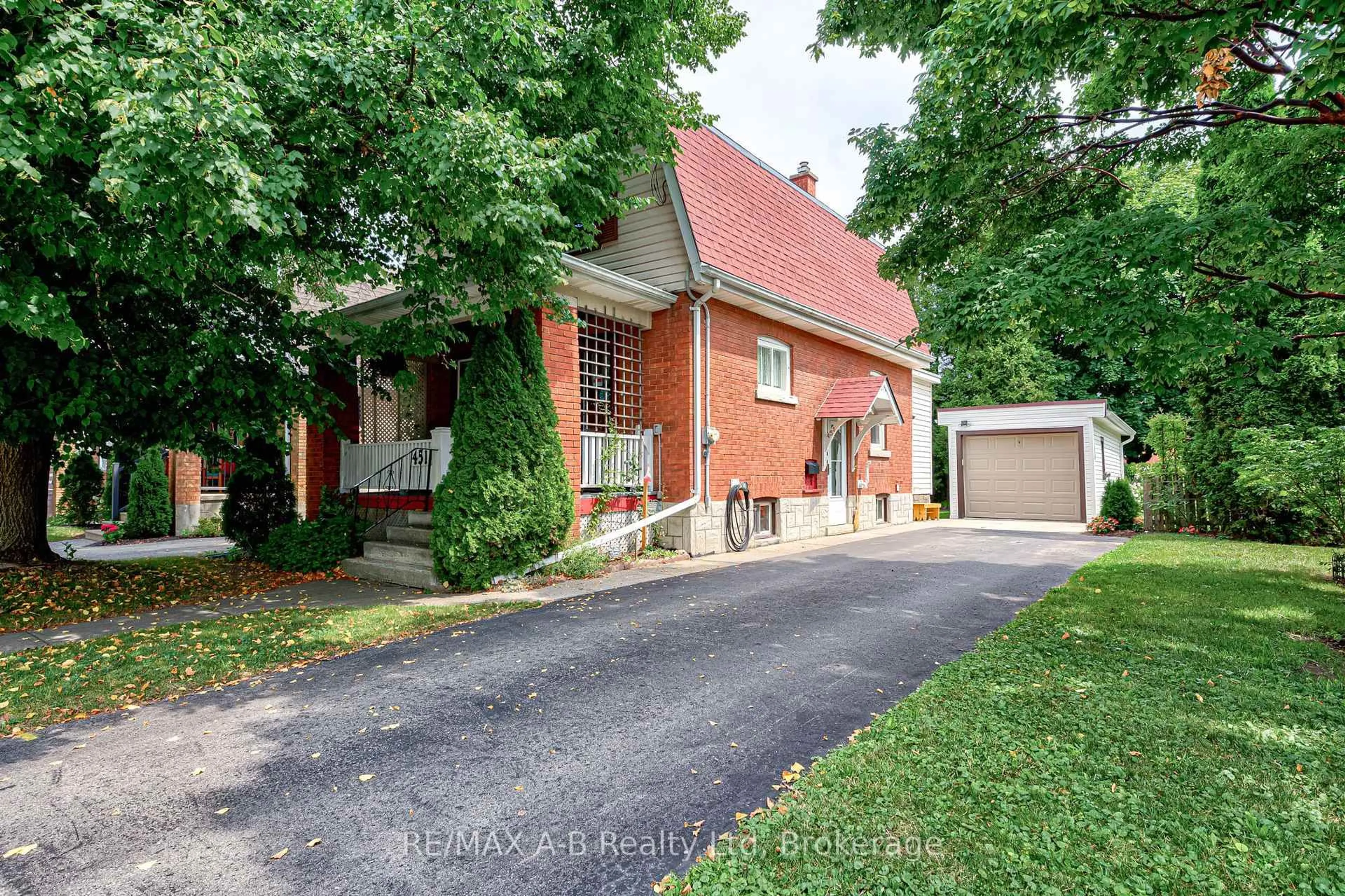 Home with brick exterior material, street for 451 Downie St, Stratford Ontario N5A 1X8