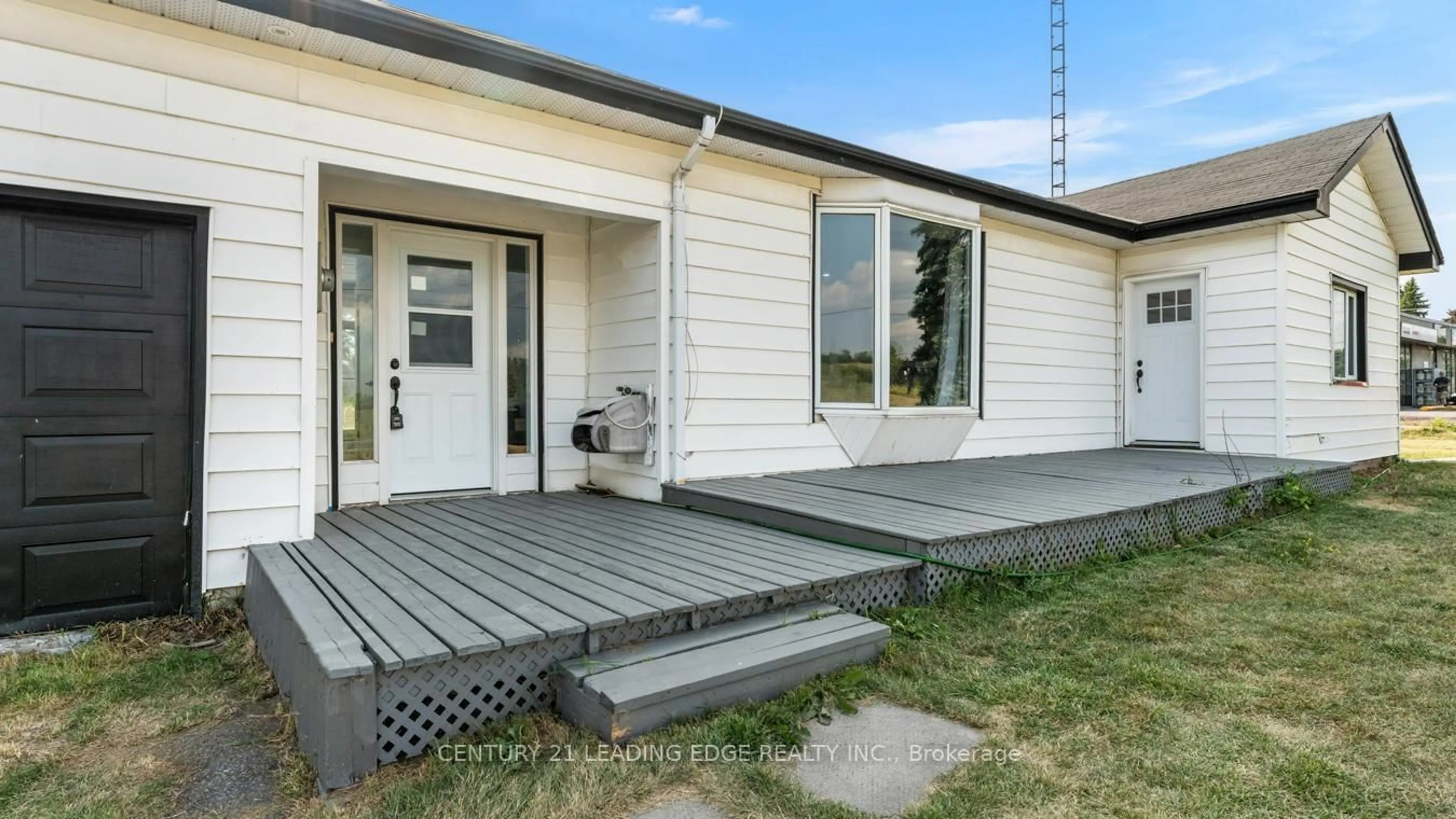 Home with vinyl exterior material, street for 1591 Wallbridge-Loyalist Rd, Belleville Ontario K8N 4Z5