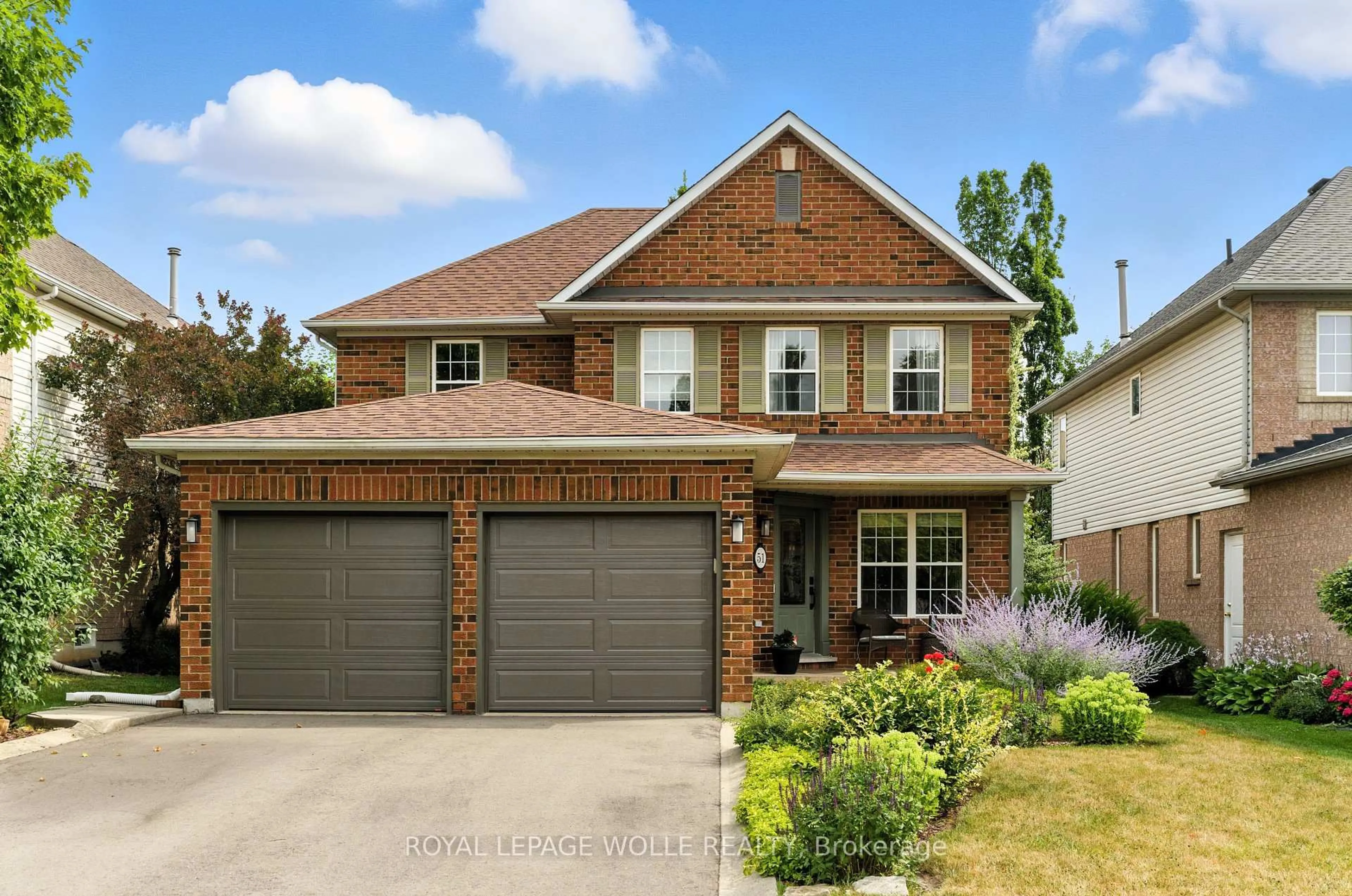 Home with brick exterior material, street for 51 Strathroy Cres, Hamilton Ontario L0R 2H5