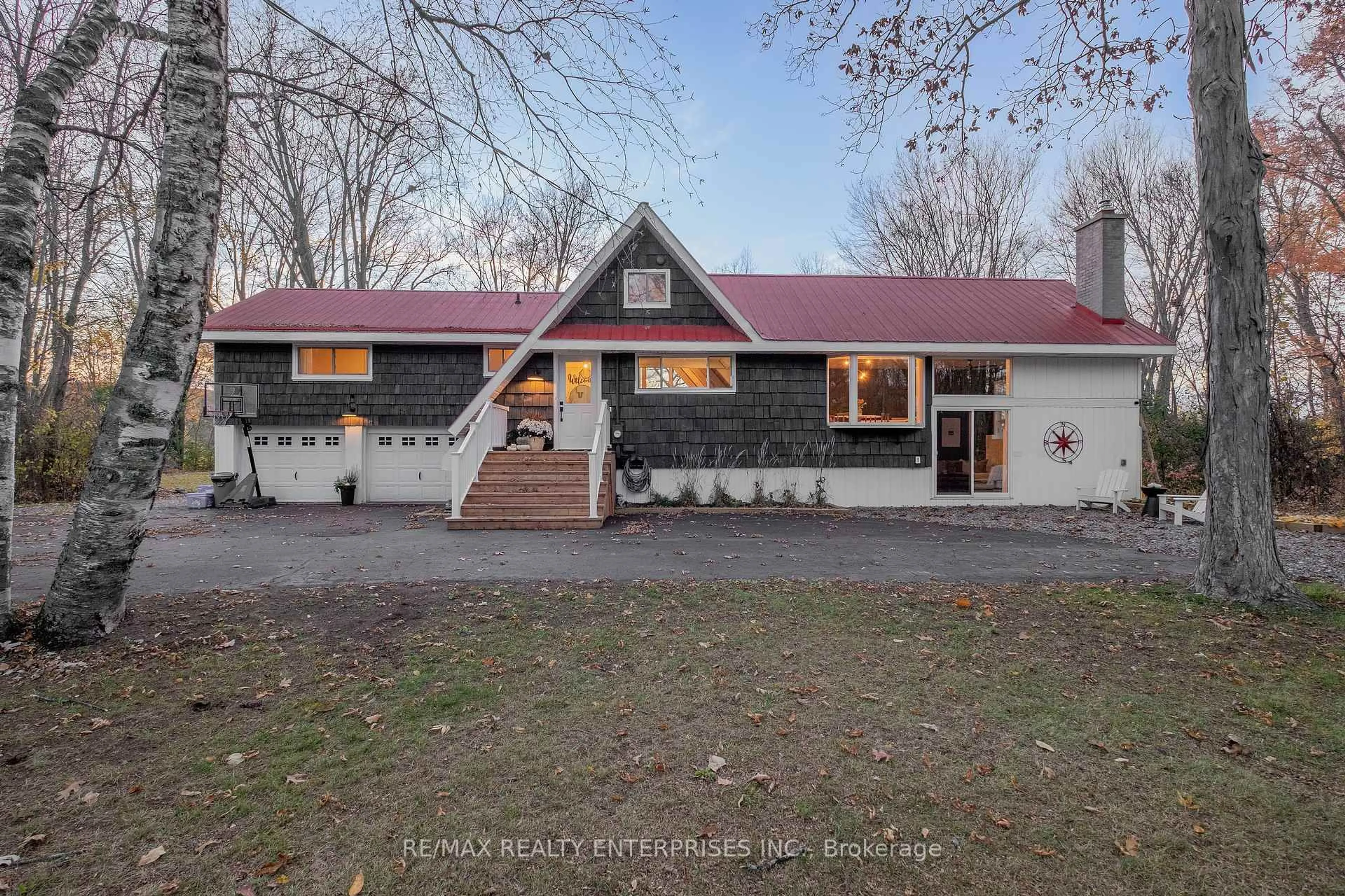 A pic from outside/outdoor area/front of a property/back of a property/a pic from drone, street for 169 Cooke Armstrong Rd, Hastings Ontario K0K 2C0