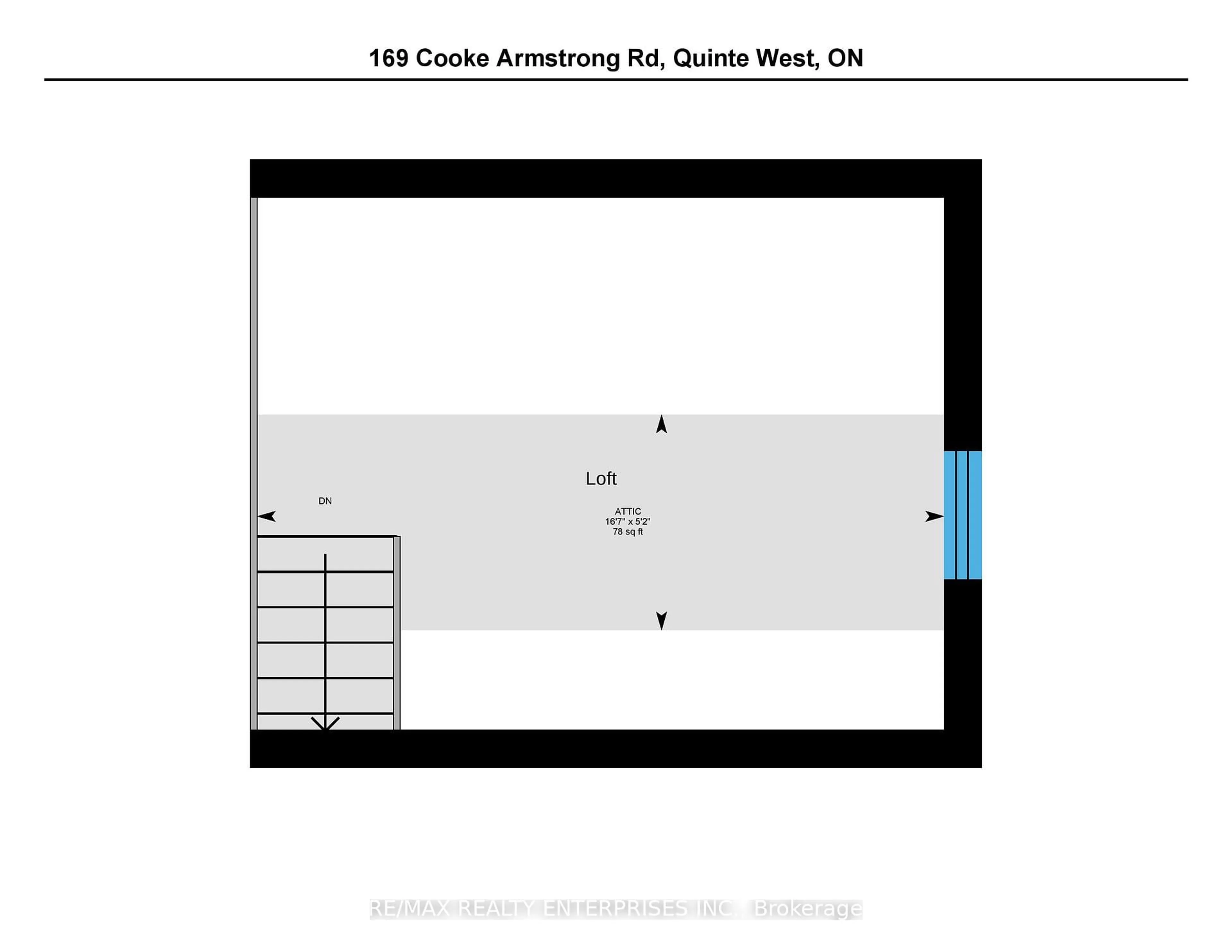 Floor plan for 169 Cooke Armstrong Rd, Hastings Ontario K0K 2C0