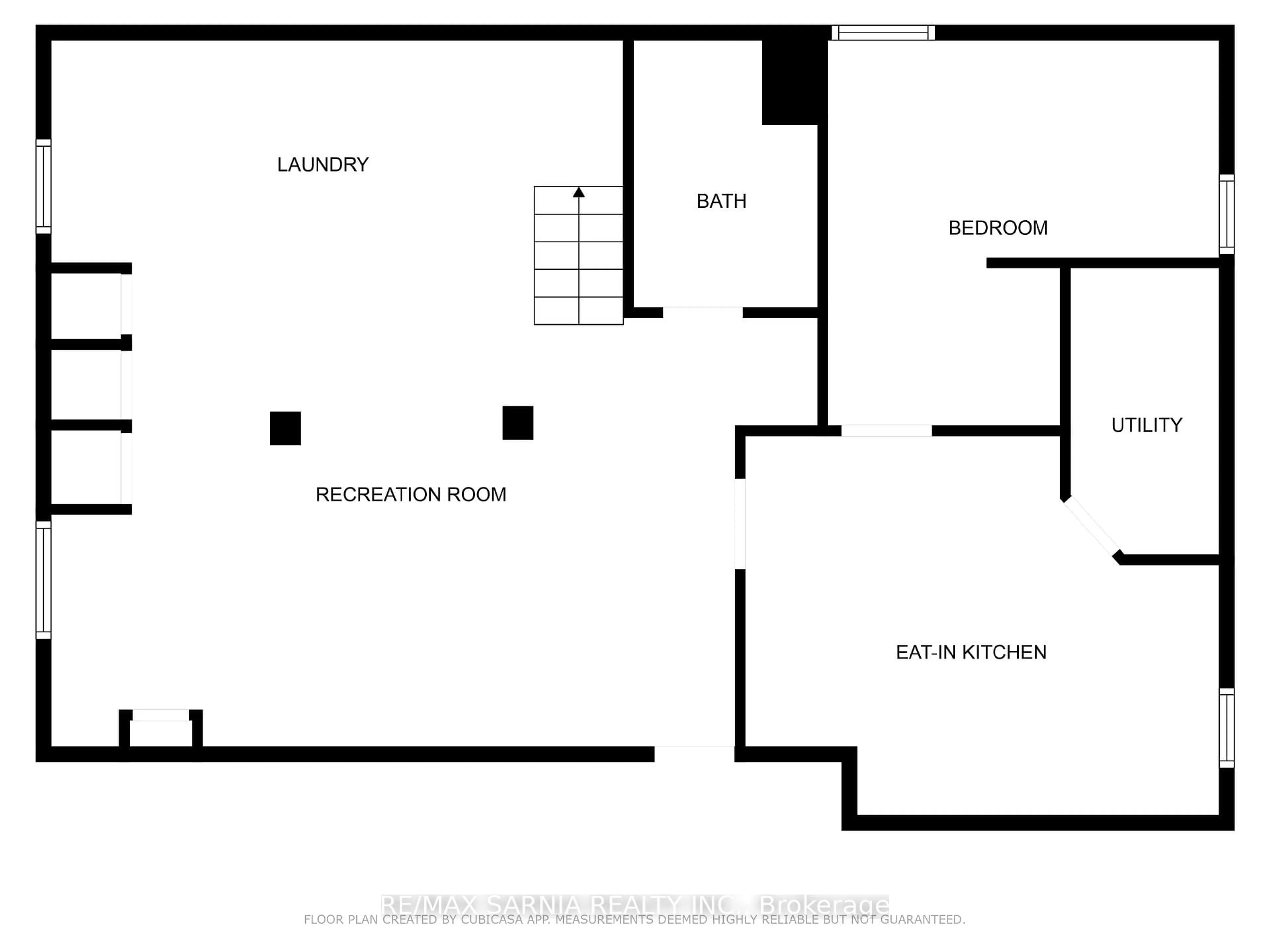 Floor plan for 1207 Colborne Rd, Sarnia Ontario N7V 3K9