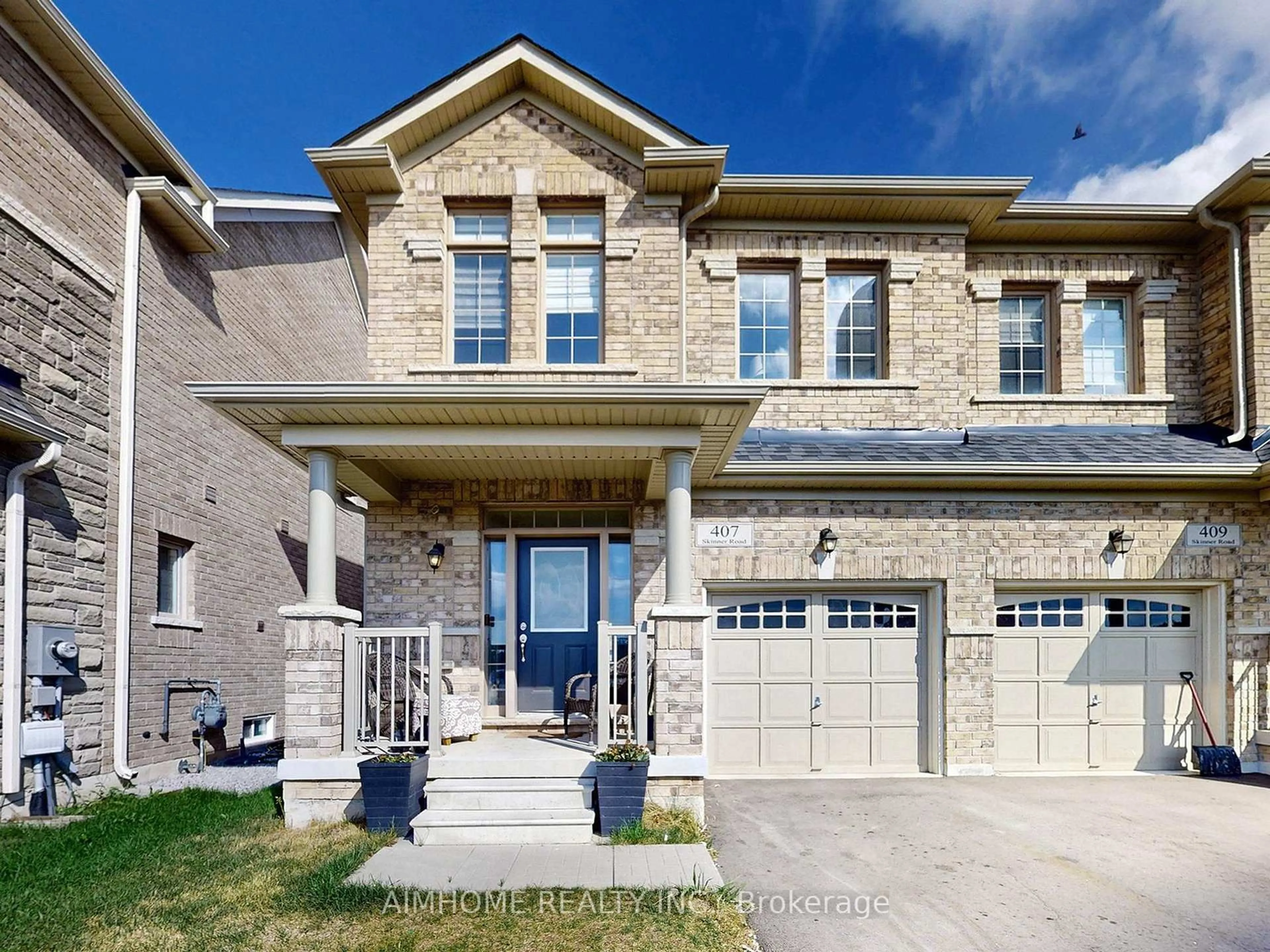 Home with brick exterior material, street for 407 Skinner Rd, Hamilton Ontario L8B 1Z7