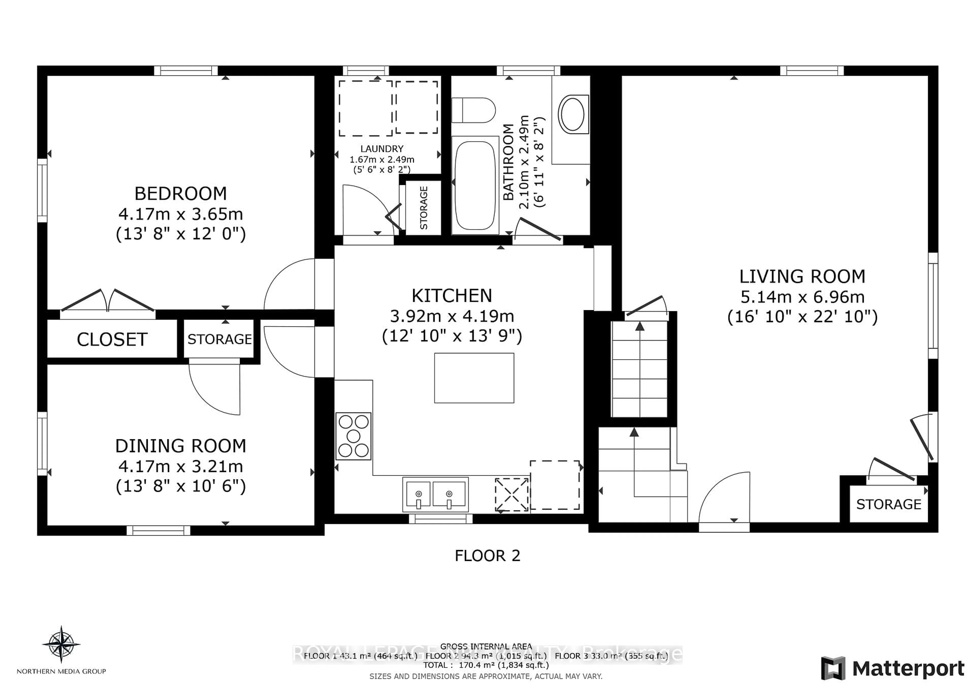 Floor plan for 1213 Robinson Rd, Haldimand Ontario N1A 2W1