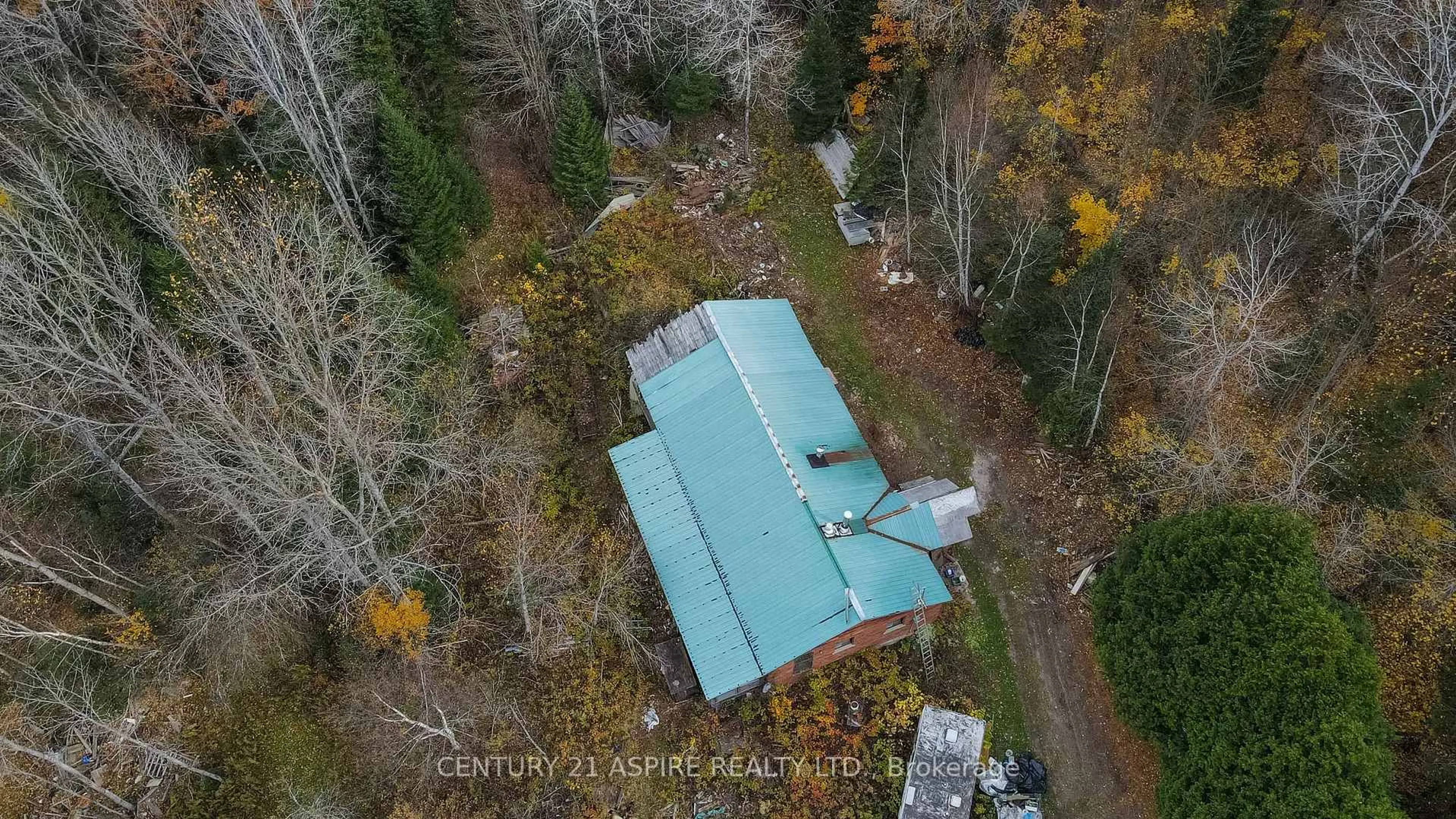 A pic from outside/outdoor area/front of a property/back of a property/a pic from drone, unknown for 129 Mullen Rd, Combermere Ontario K0J 1L0