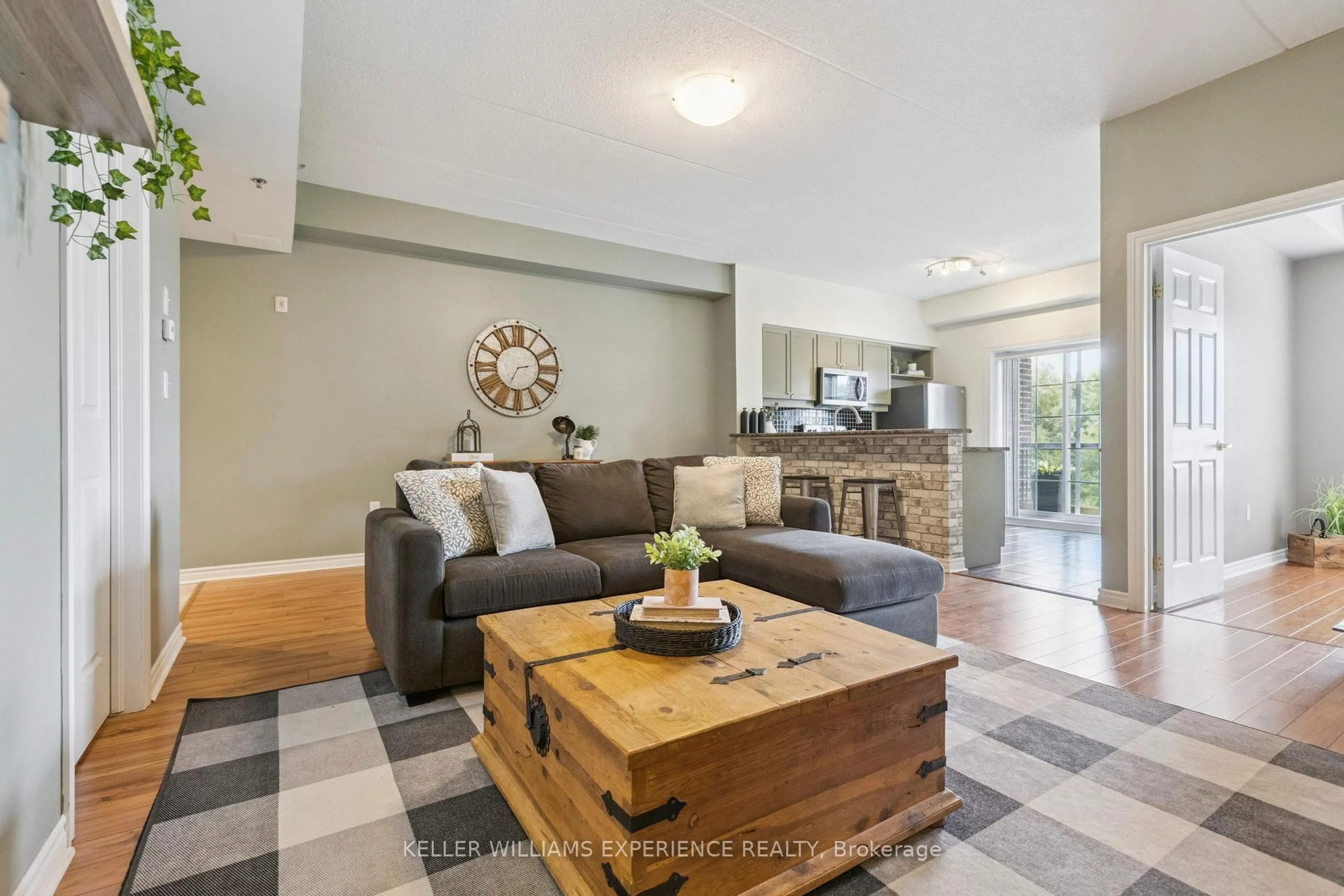 Living room with furniture, unknown for 308 Watson Pkwy #301, Guelph Ontario N1E 0G7
