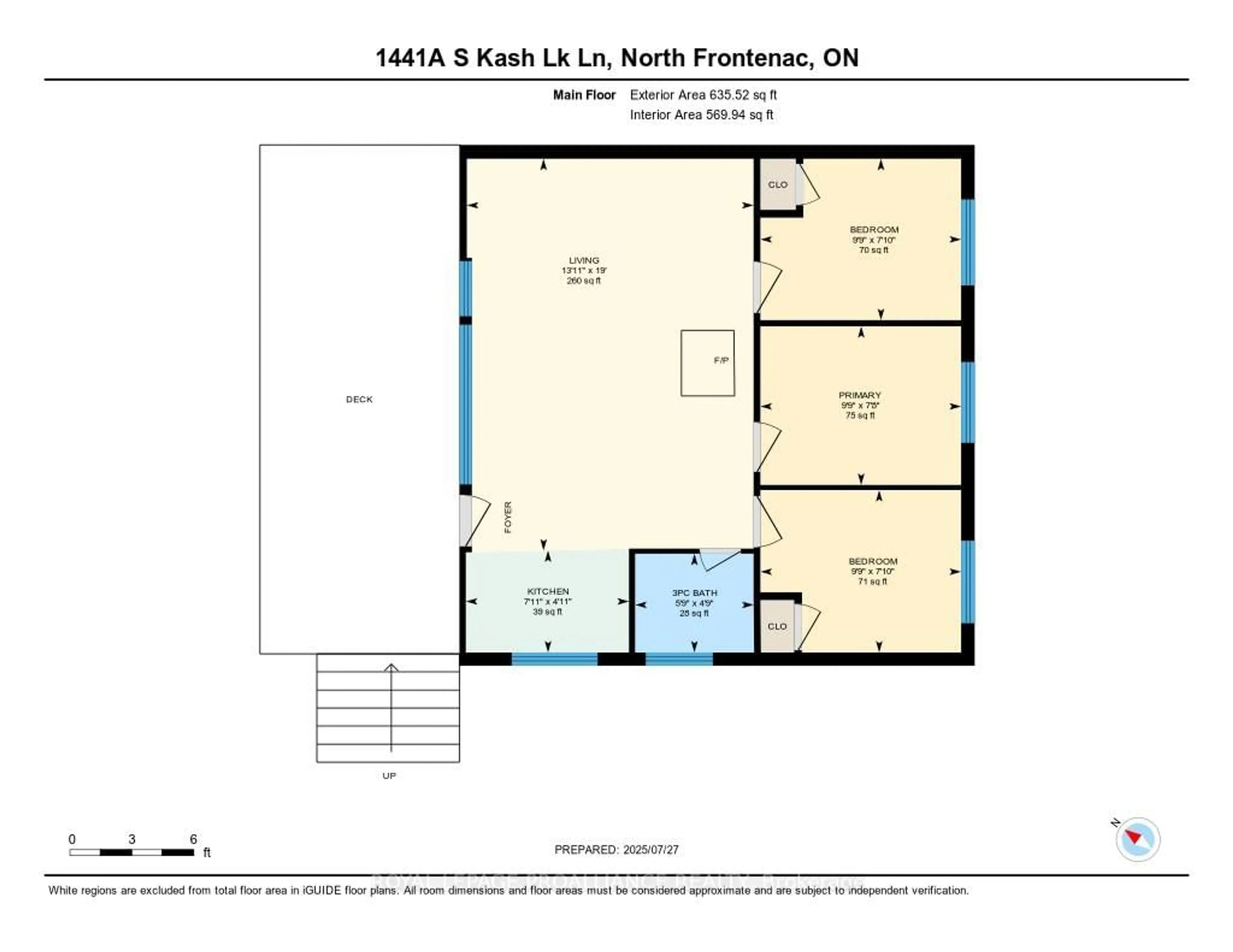 Floor plan for 1441A South Kash Lake Lane, Arden Ontario K0H 1B0