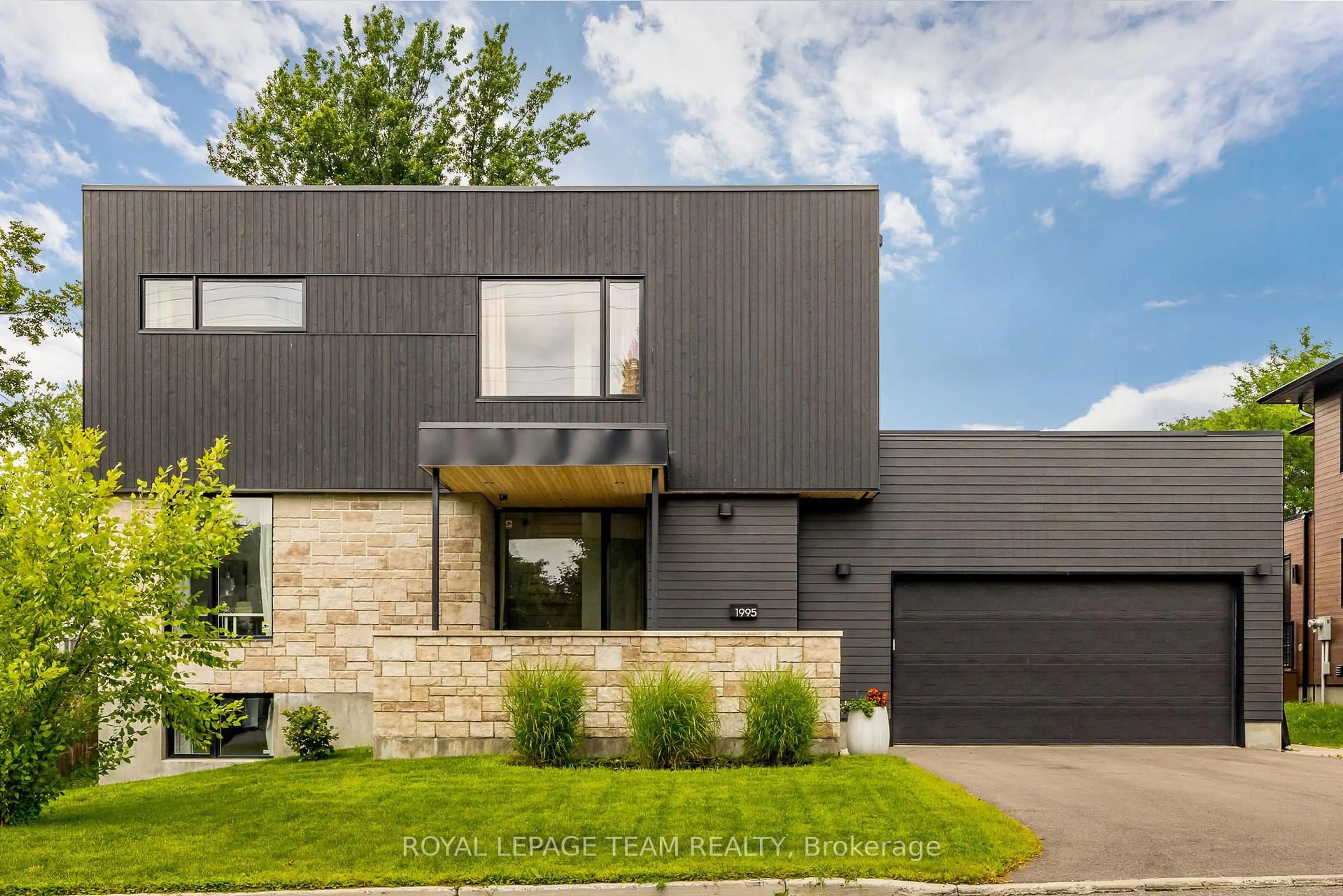 Home with brick exterior material, street for 1995 Lenester Ave, Ottawa Ontario K2A 1K4