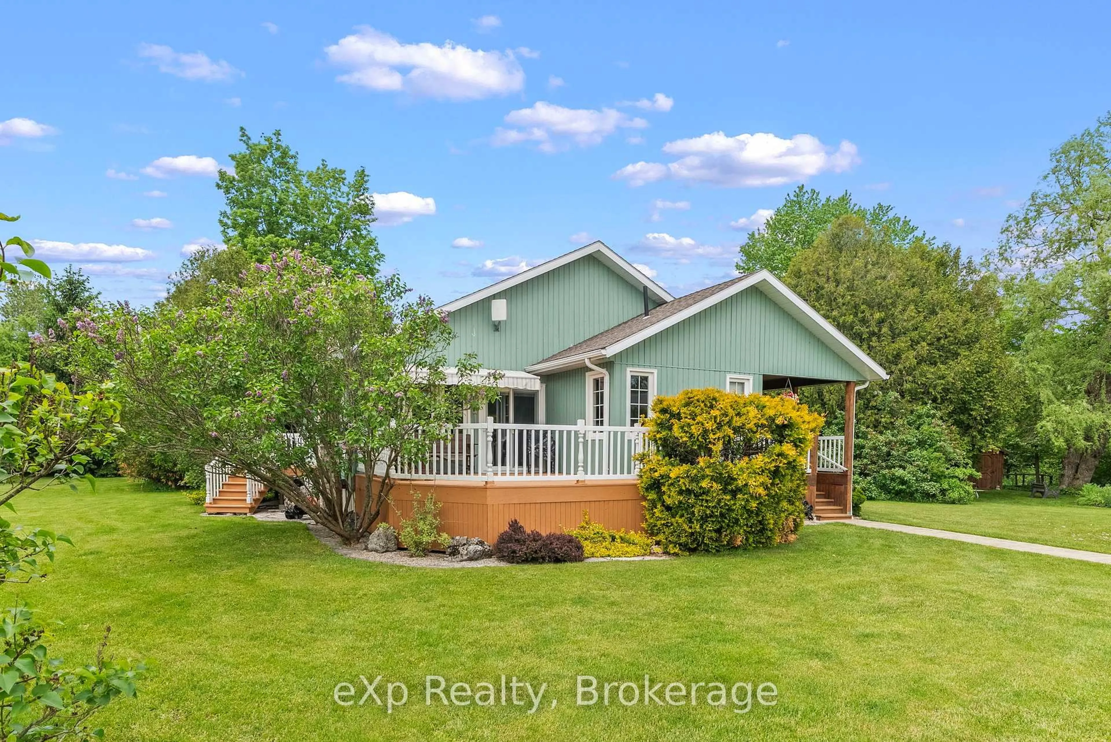 A pic from outside/outdoor area/front of a property/back of a property/a pic from drone, water/lake/river/ocean view for 314839 HIGHWAY 6, West Grey Ontario N0G 1R0
