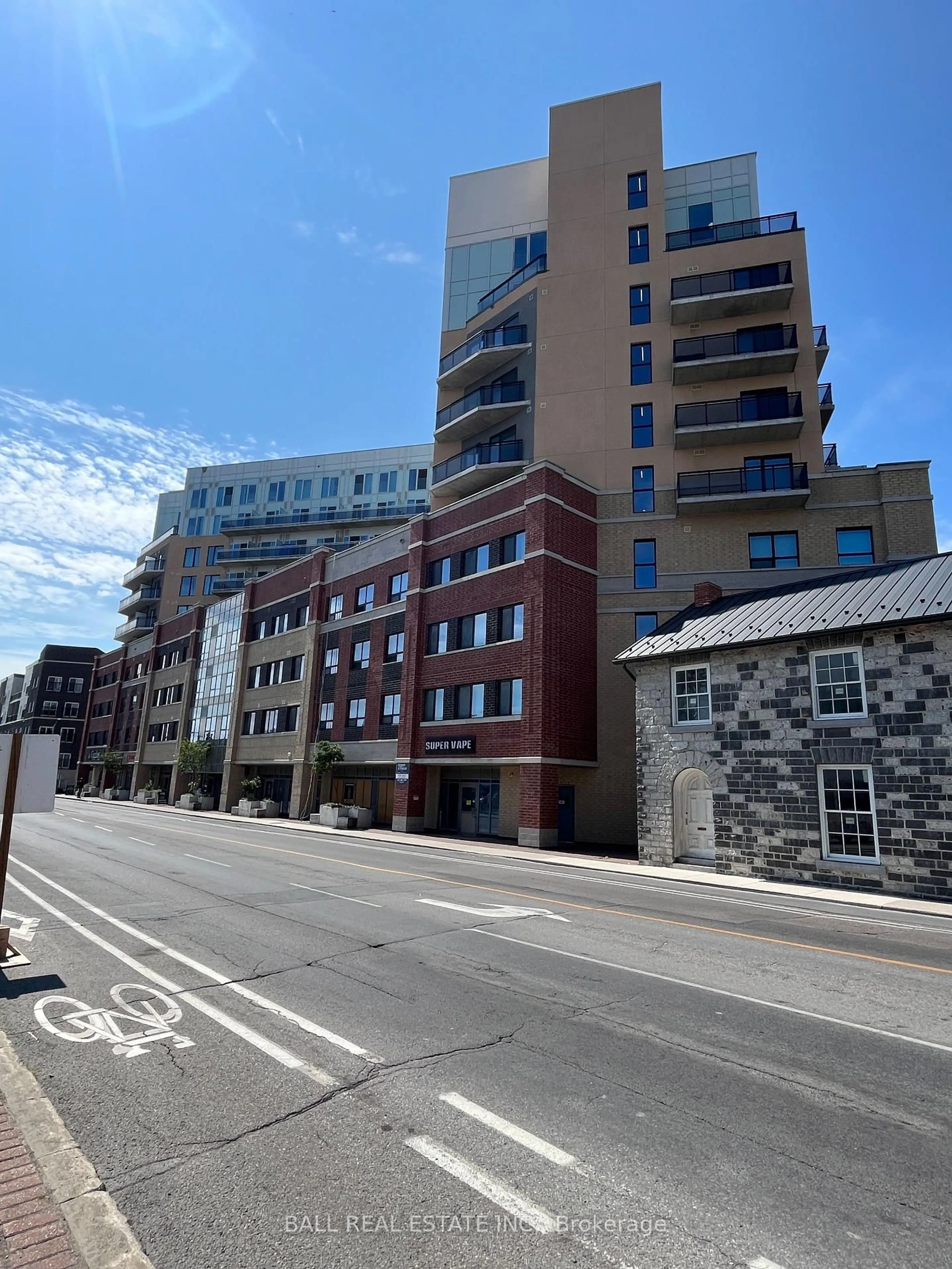A pic from outside/outdoor area/front of a property/back of a property/a pic from drone, unknown for 652 Princess St #320, Kingston Ontario K7L 3Z9