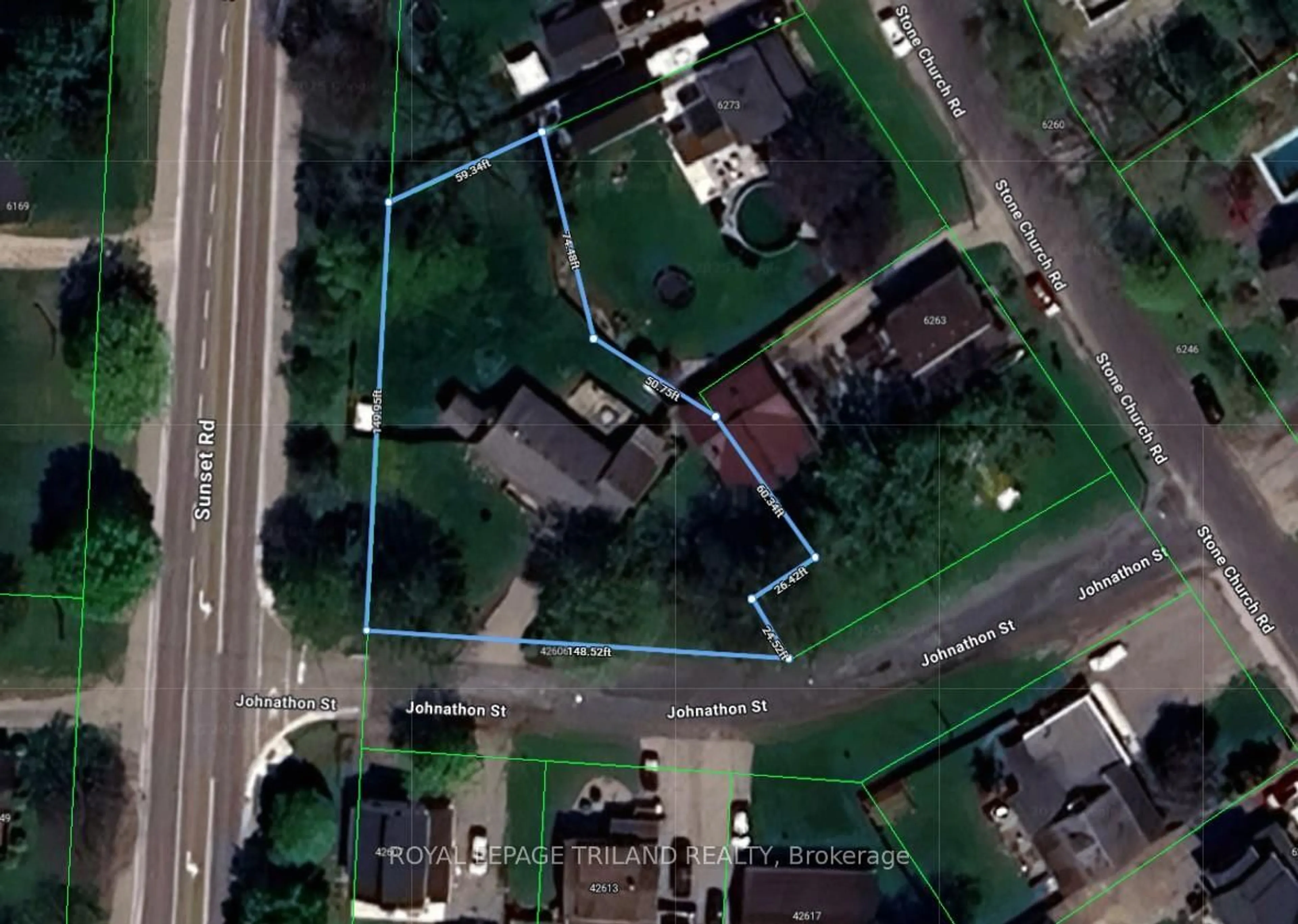 A pic from outside/outdoor area/front of a property/back of a property/a pic from drone, street for 42606 JOHNATHON St, Central Elgin Ontario N0L 2L0