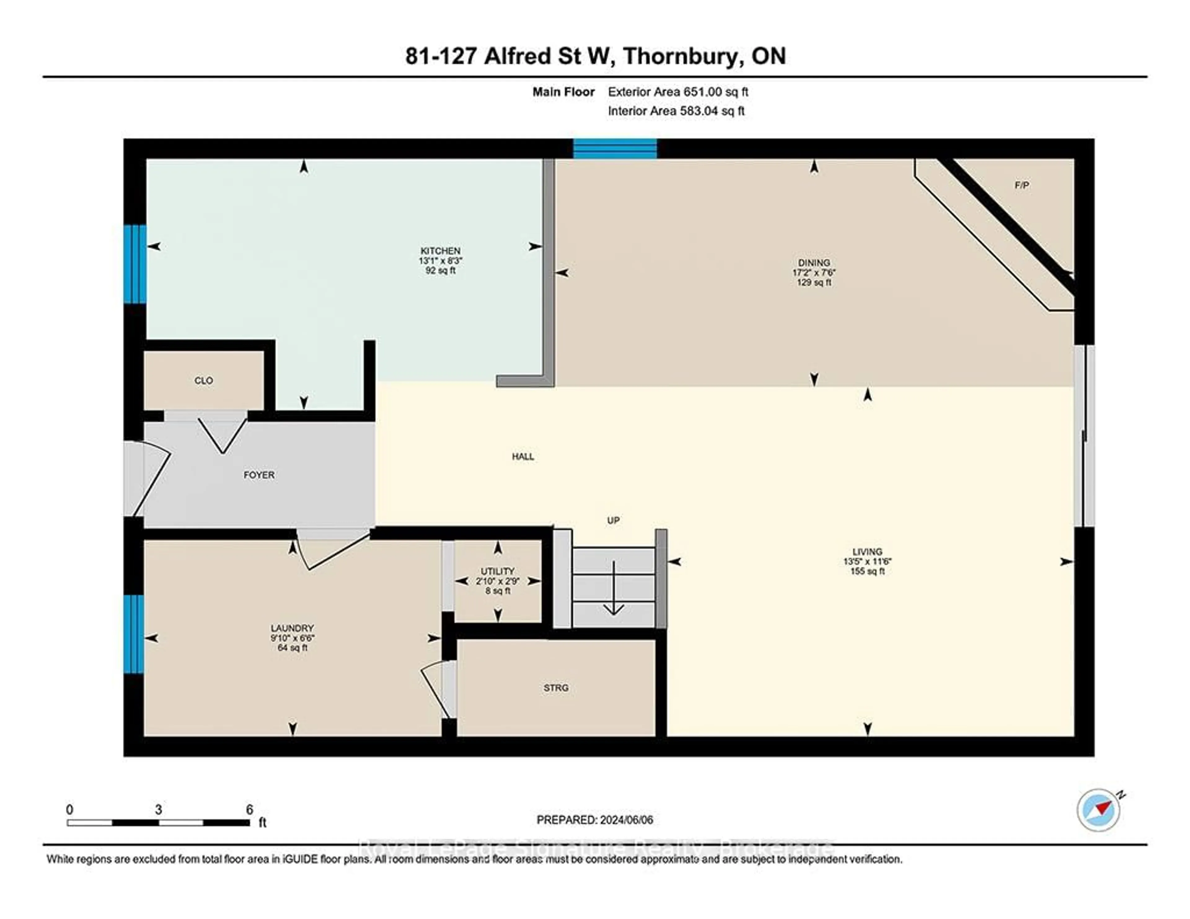 Floor plan for 127 ALFRED St #81, Blue Mountains Ontario N0H 2P0