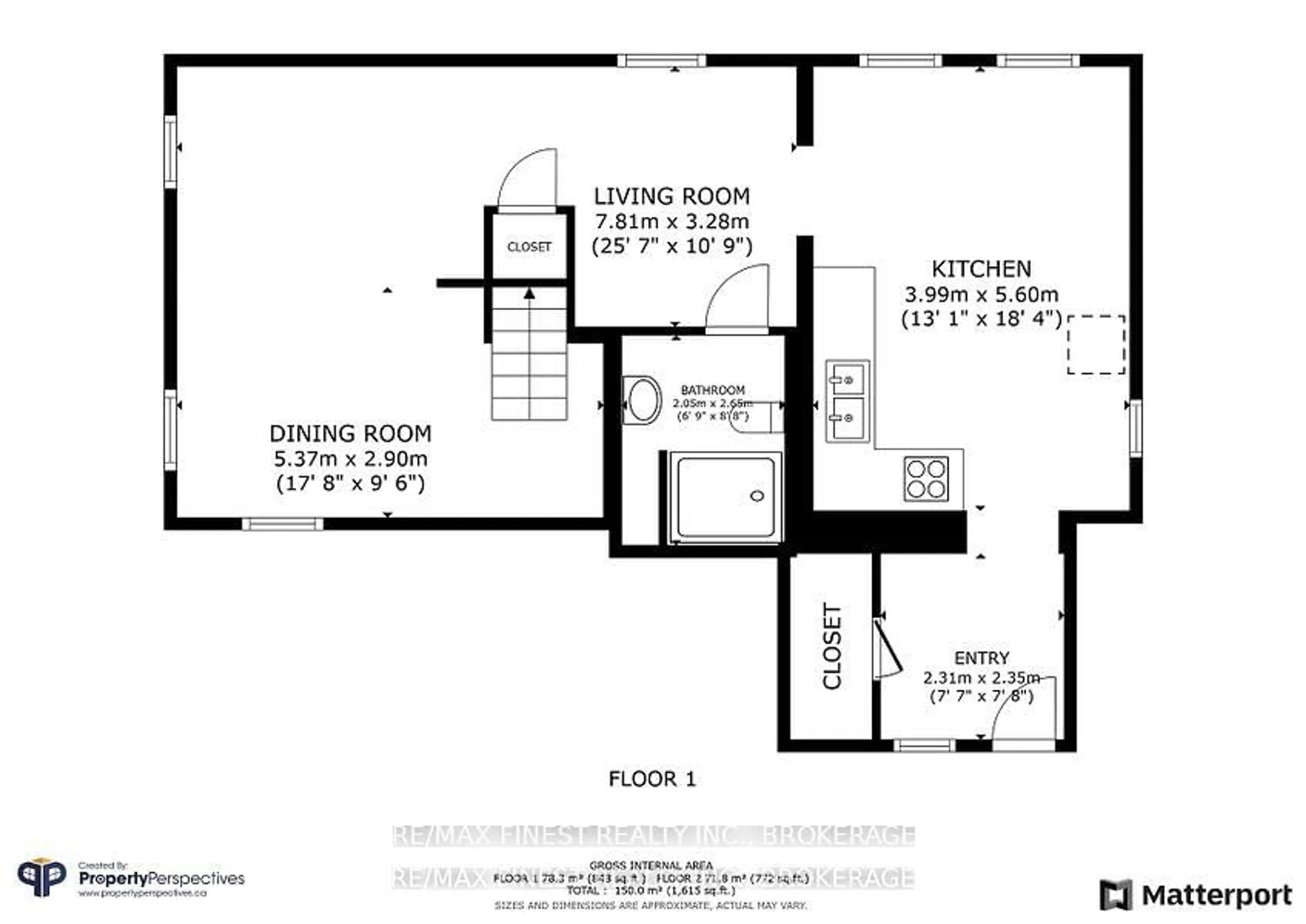 Floor plan for 3 Mary St, Rideau Lakes Ontario K7S 3G7