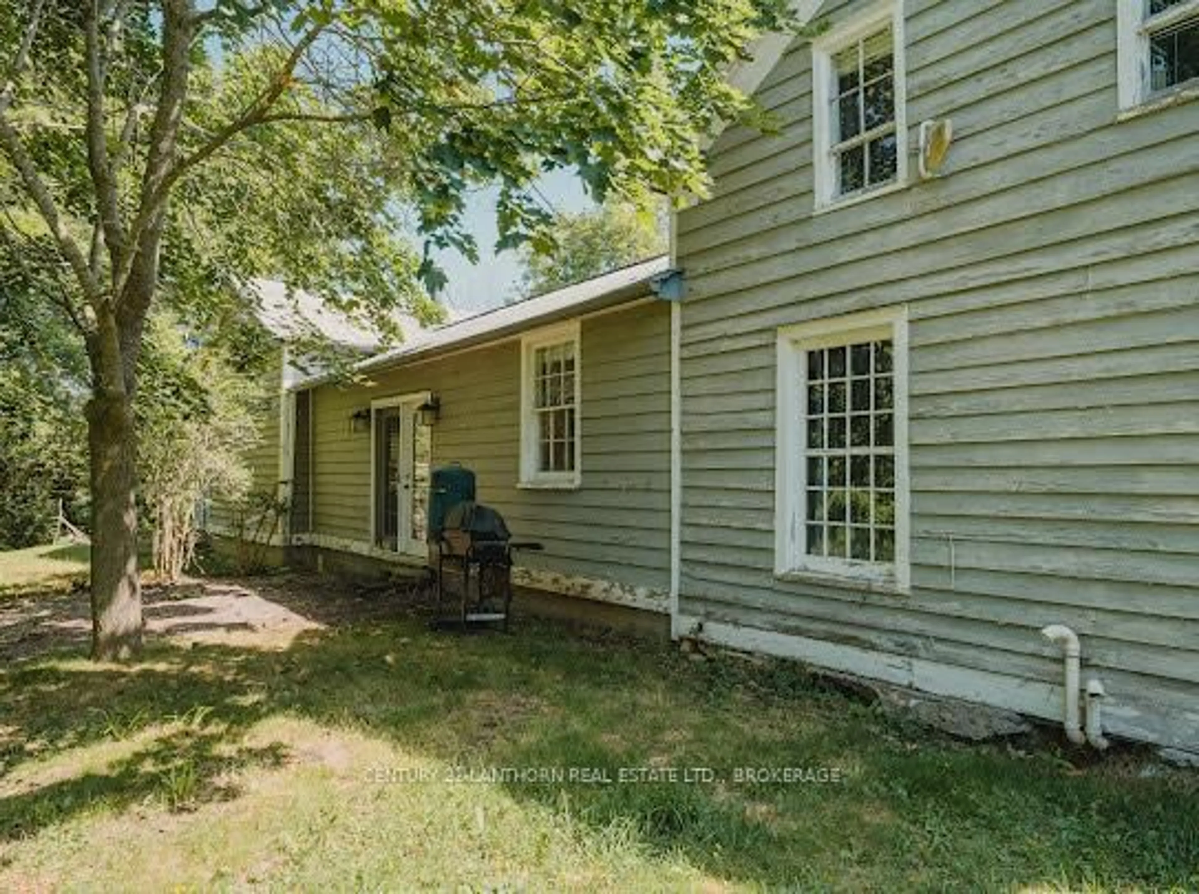 A pic from outside/outdoor area/front of a property/back of a property/a pic from drone, unknown for 6419 County Road 2 Rd, Bissett Creek Ontario K0H 2H0