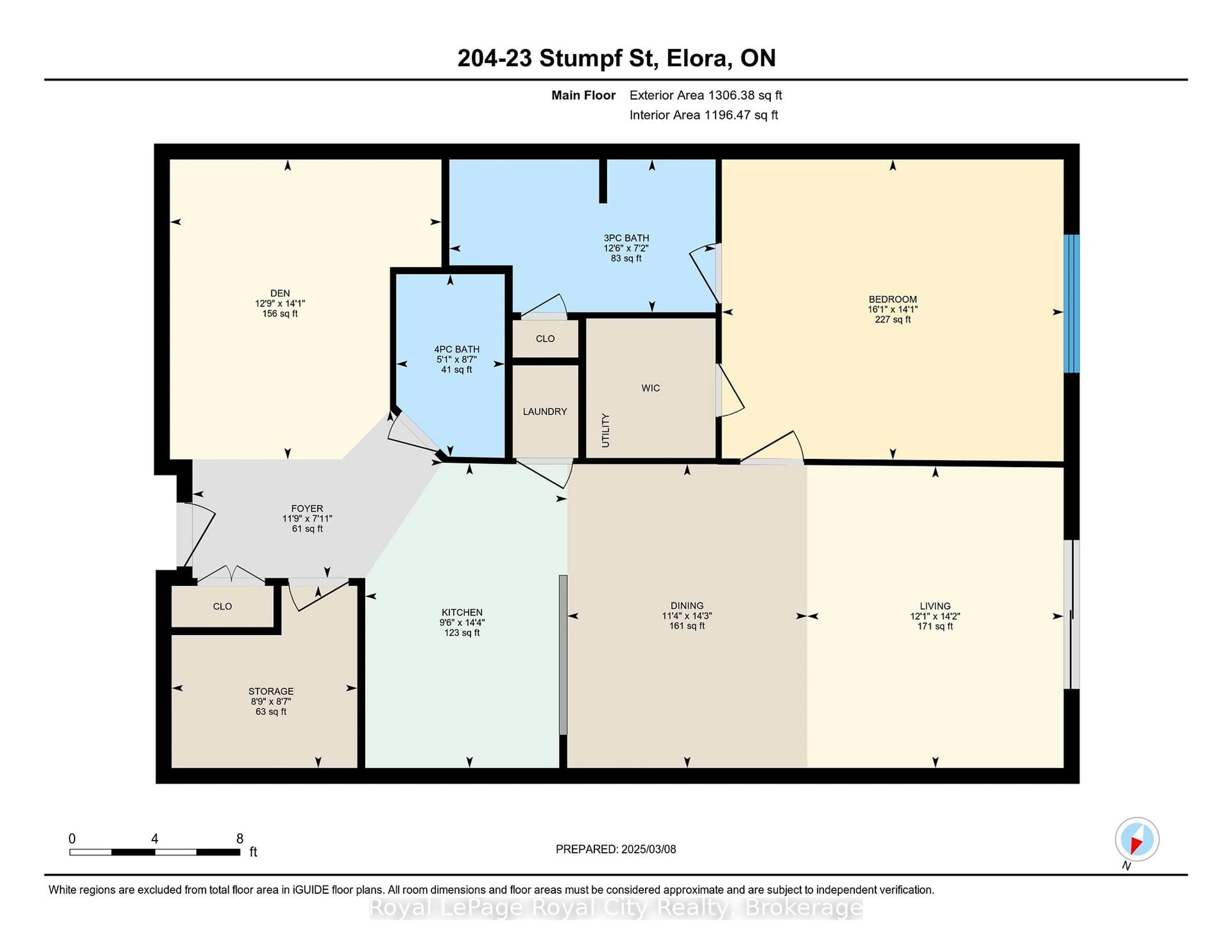 Floor plan for 23 Stumpf St #204, Centre Wellington Ontario N0B 1S0