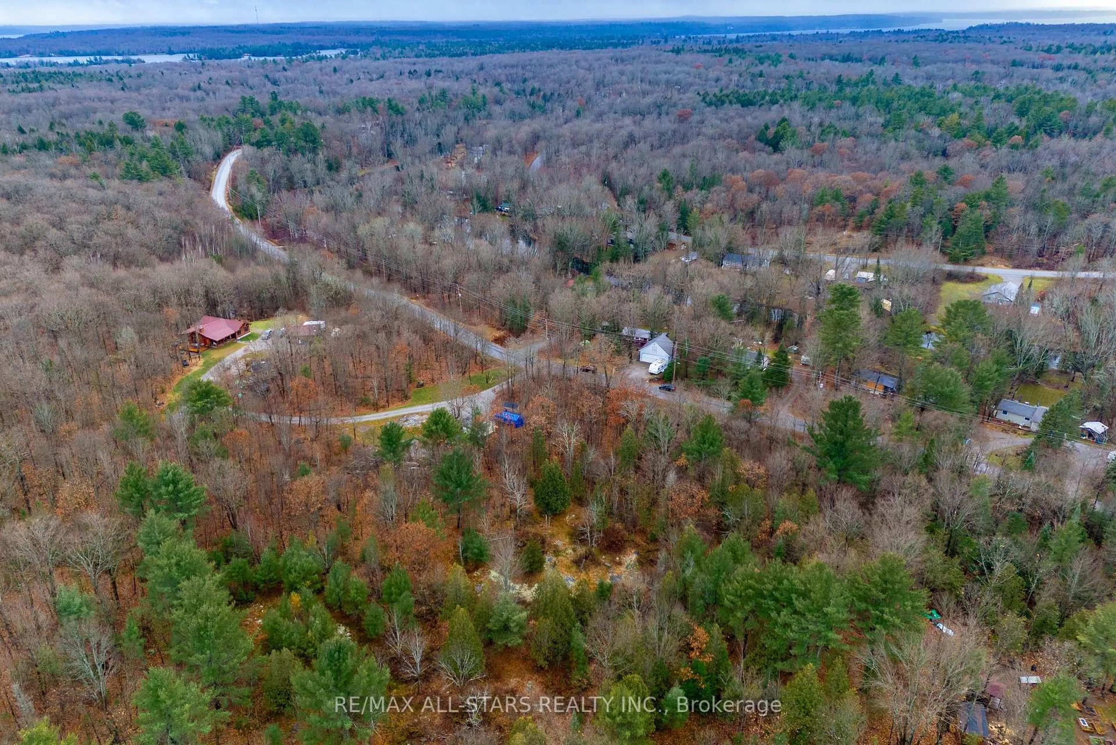 A pic from outside/outdoor area/front of a property/back of a property/a pic from drone, forest/trees view for Lot 0 Edwina Dr, Trent Lakes Ontario K0M 1A0