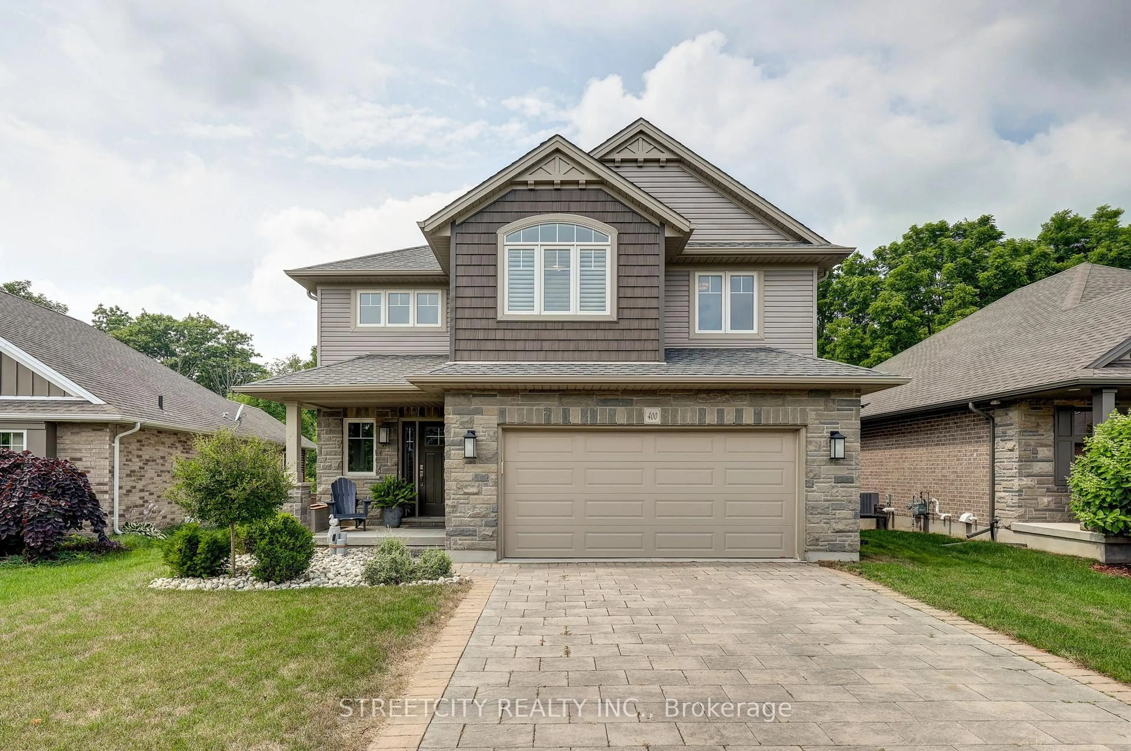 Home with brick exterior material, street for 400 Beamish St, Central Elgin Ontario N5L 0A7